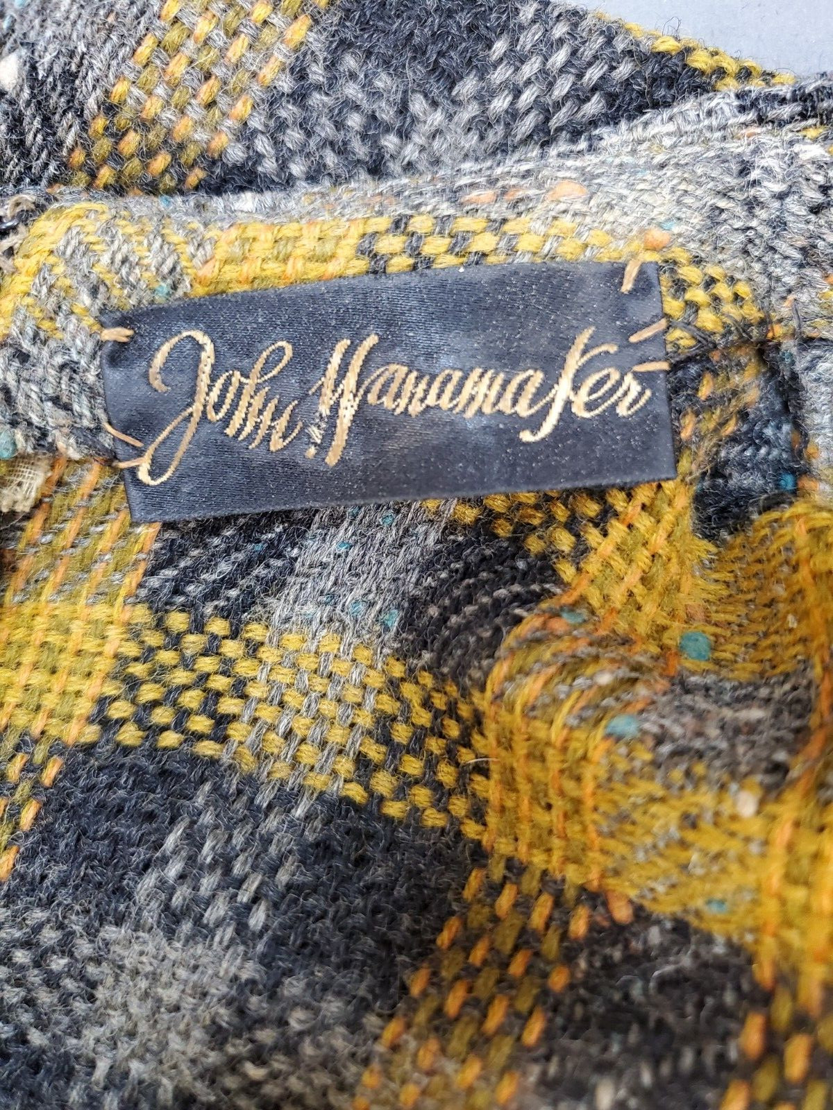 Vintage John Wanamaker Swing Dress, Early 60s, Wool Boucle. Small.