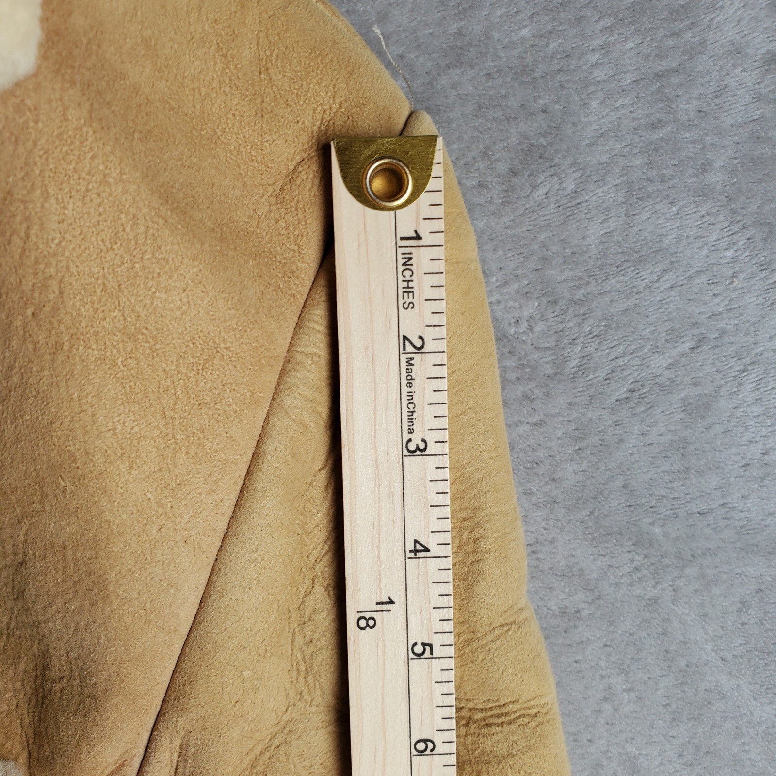Vintage Knight Tailors Shearling Sheepskin Coat Genuine 70s Rancher Womens 10