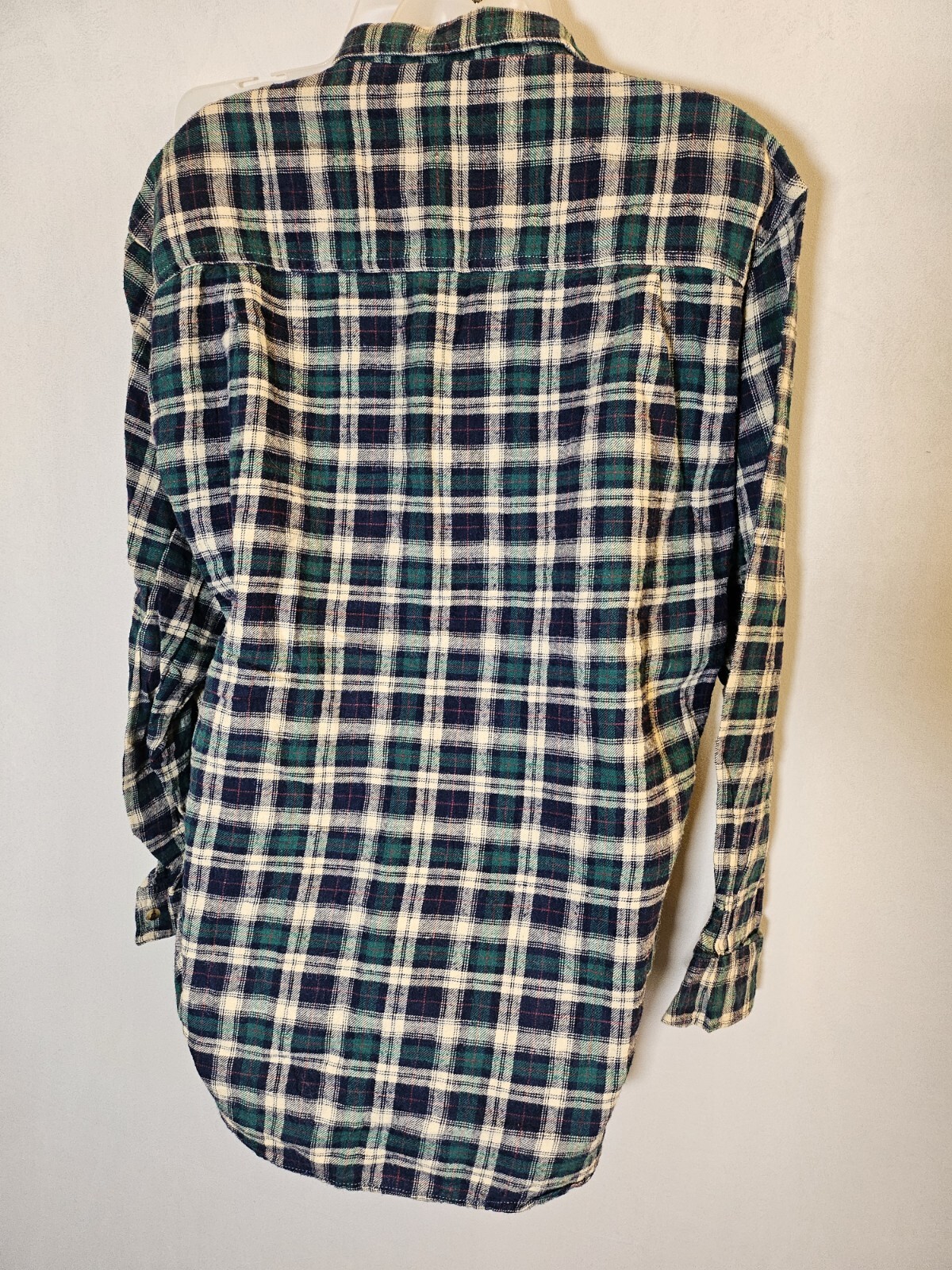 Vintage Bugle Boy ladies flannel shirt size large