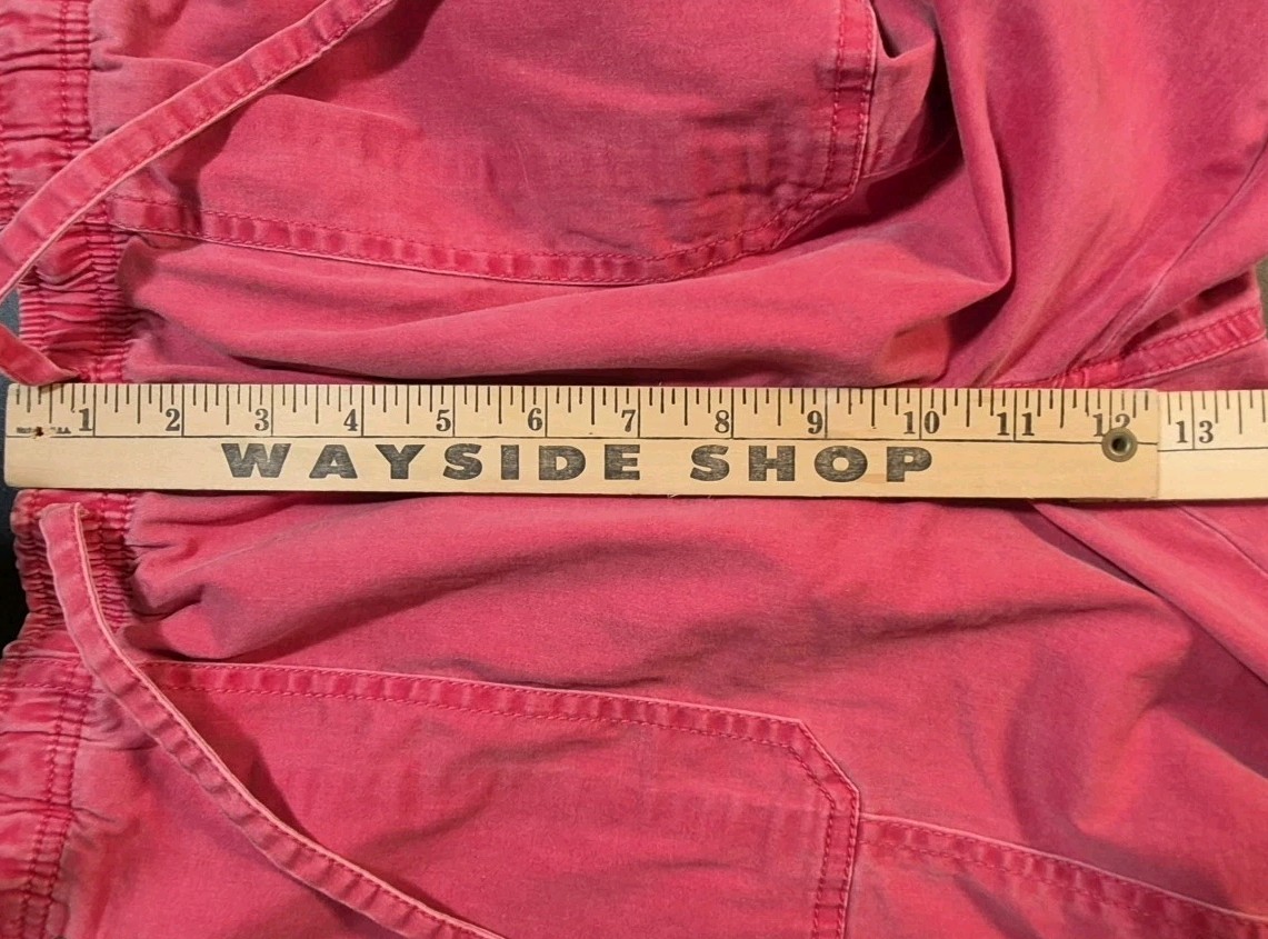 90’s 2pc Cappagallo Red Denim Jacket sz Lrg & Pants sz Med Women’s Pkts VTG