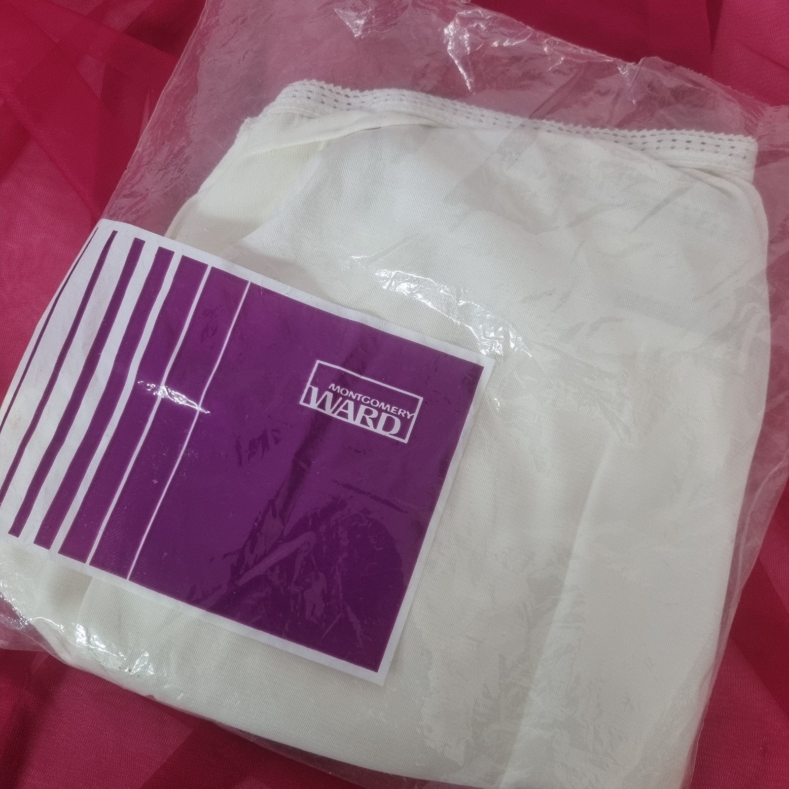 VTG NIP Montgomery Ward Acetate Panties Briefs Ganny Satin Sz 40