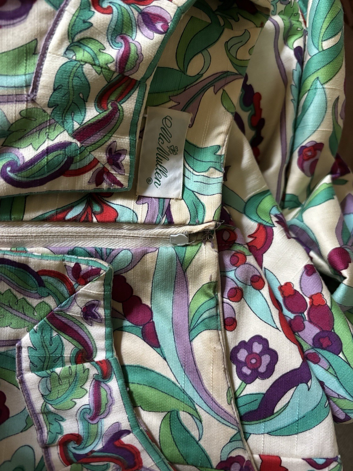 Vintage 60s Floral McMullen Short Dress