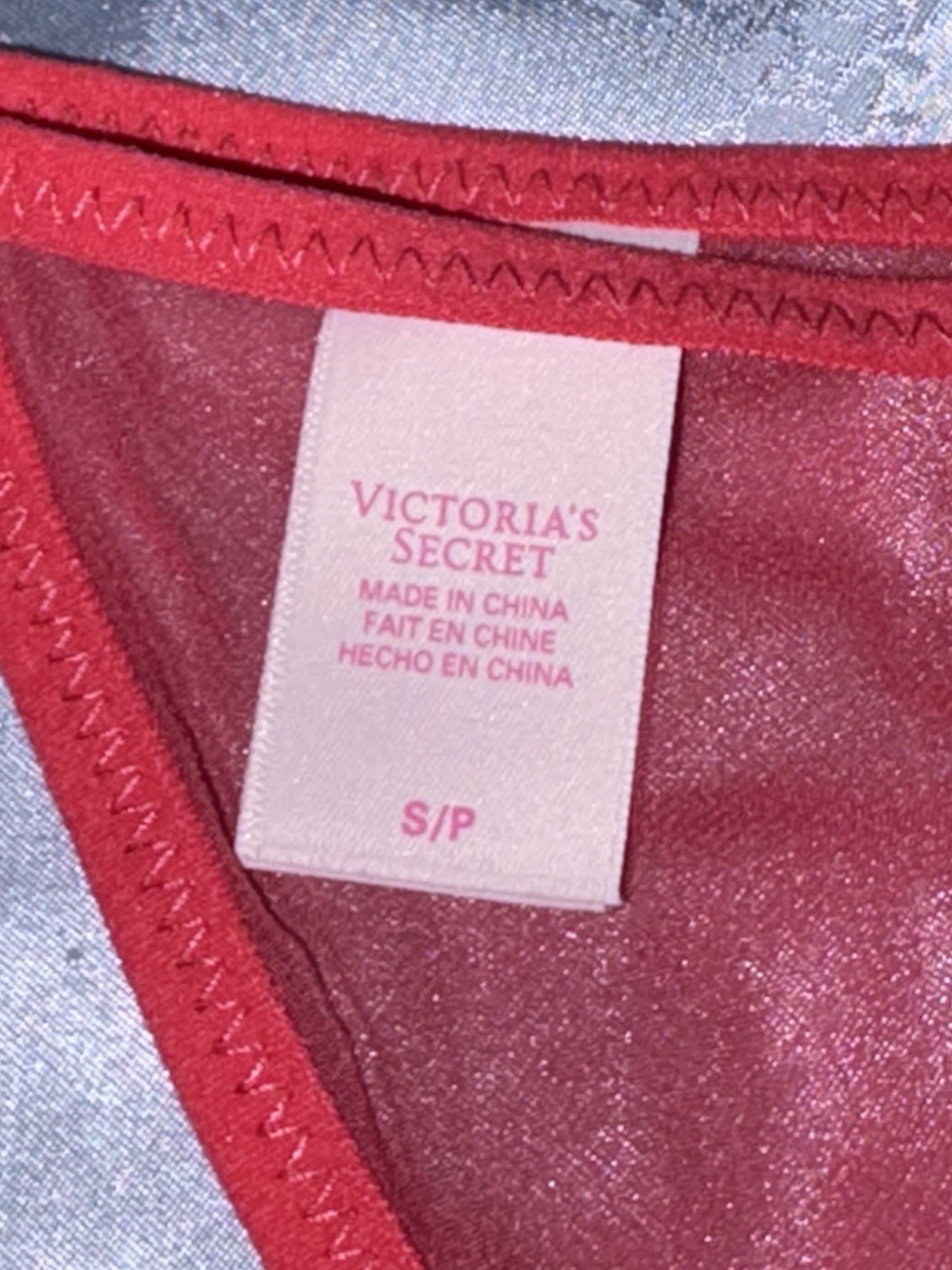 Victoria’s Secret 2014 Silk Sheer S Thong String Bikini Panty J Skimpy