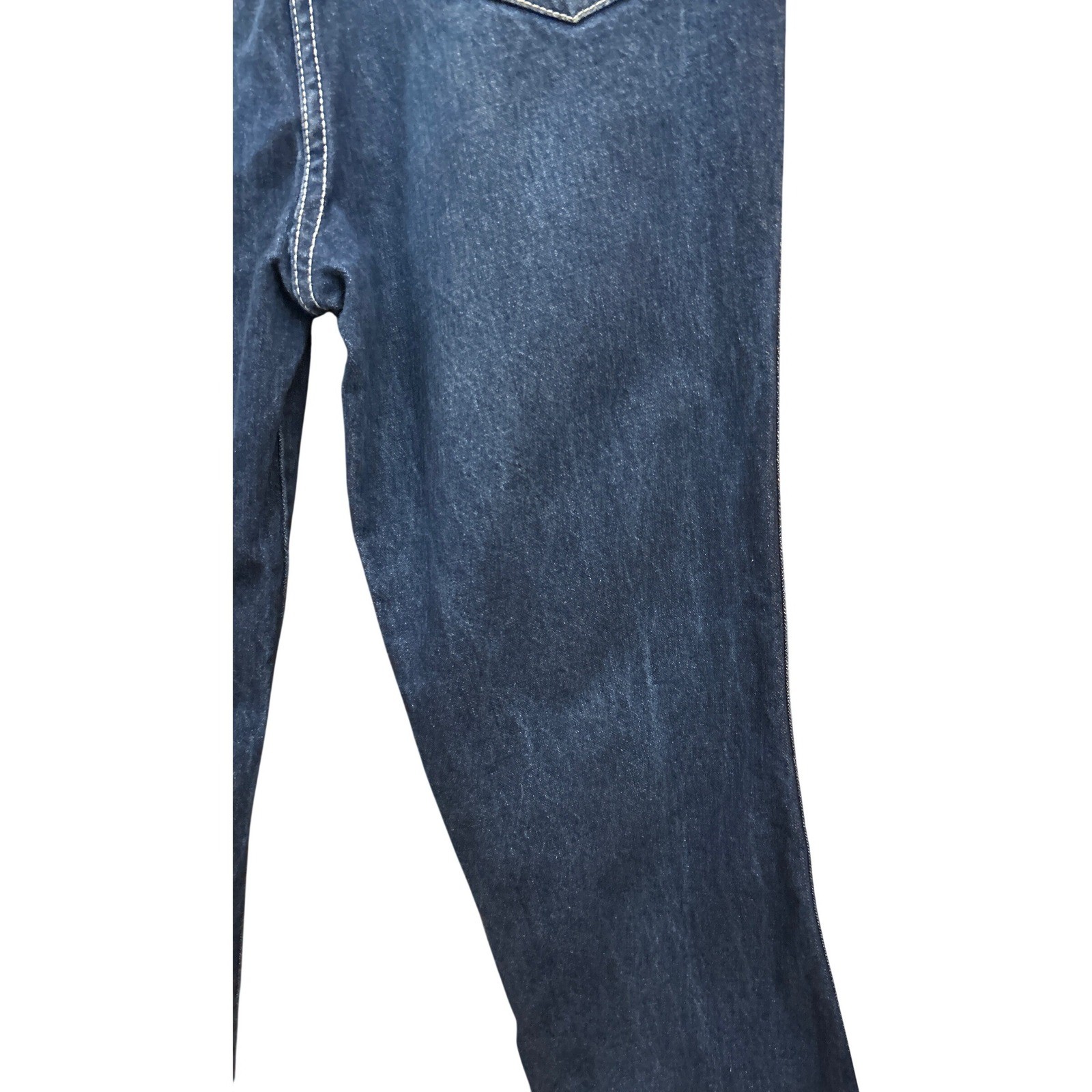 80s Jordache High Waisted Jeans Vintage Western Designer Denim Dark Wash Stitch