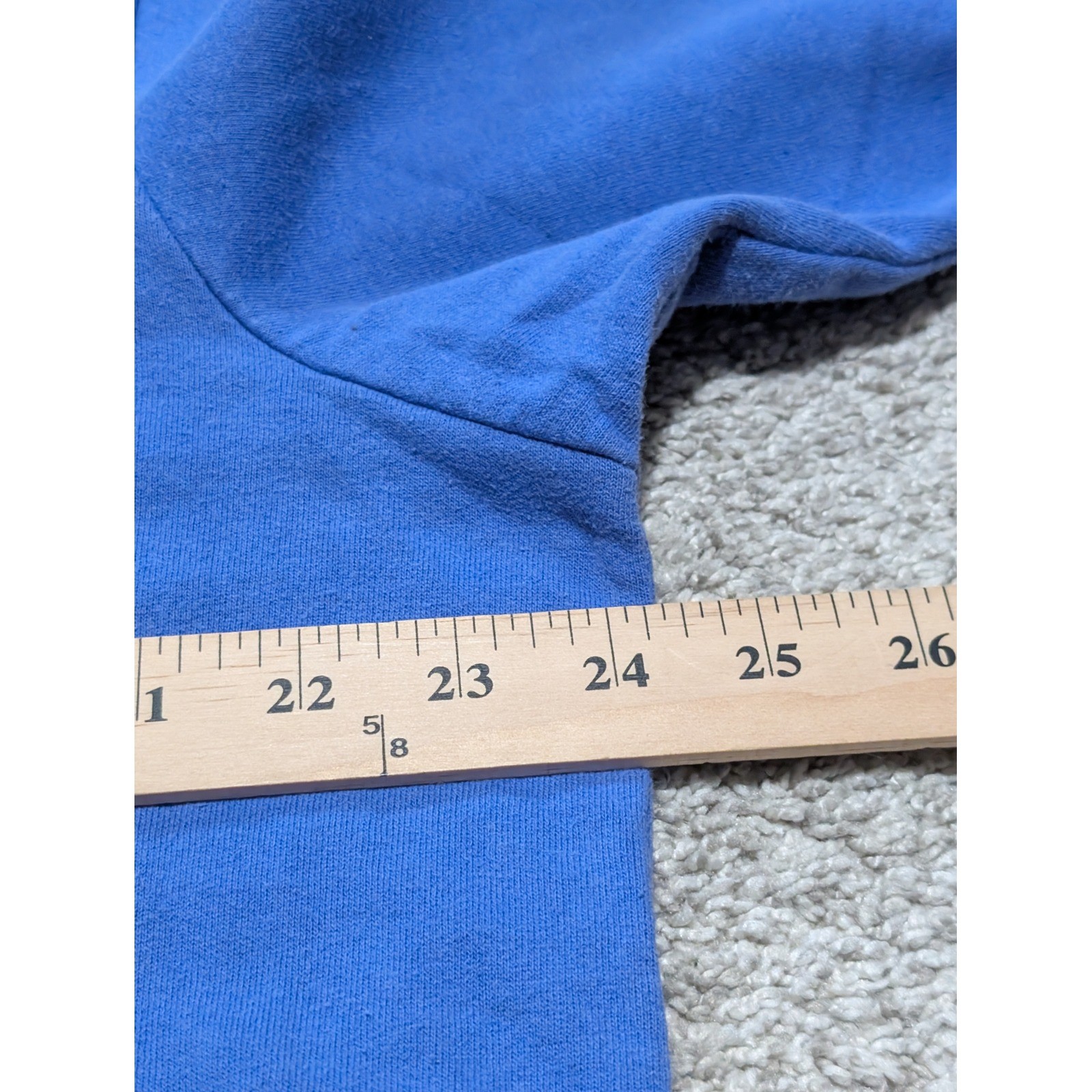 Tea Party Sweatshirt Women XL Blue Pigs in a Blanket Vintage 1998 Graphic Retro