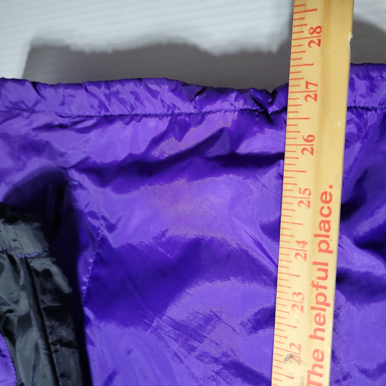 80s 90s L Windbreaker Set Jacket Pants Retro Purple Blak Track Suit Jacket Pants