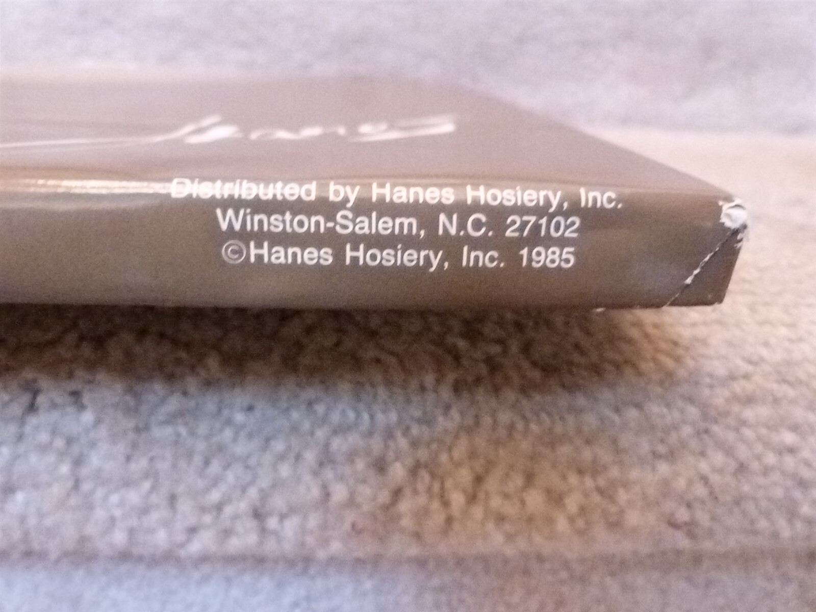 NOS 3 Pair Hanes 530M Town Taupe Walking Sheer Nylon Size 10 Med Stockings LHE