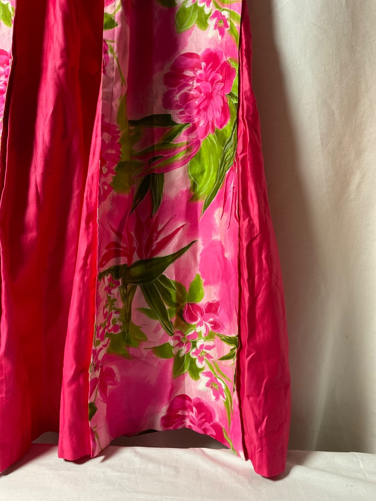 Vintage Kamehameha Hawaiian Flower Pocket Dress 1960 Mid century Made in Hawaii