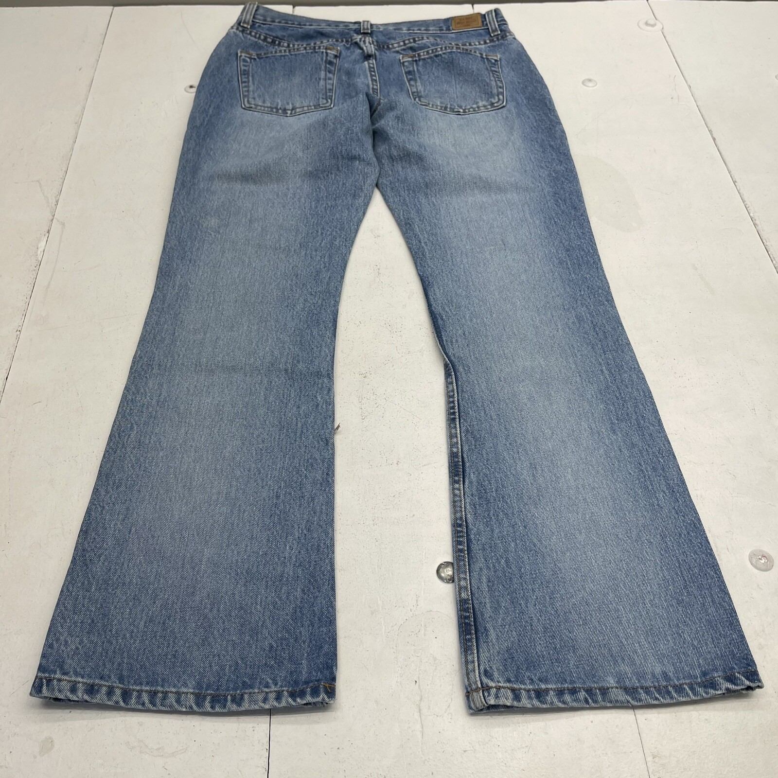 Vintage Old Navy Blue Below The Waist Denim Bootcut Jeans Women’s Size 10