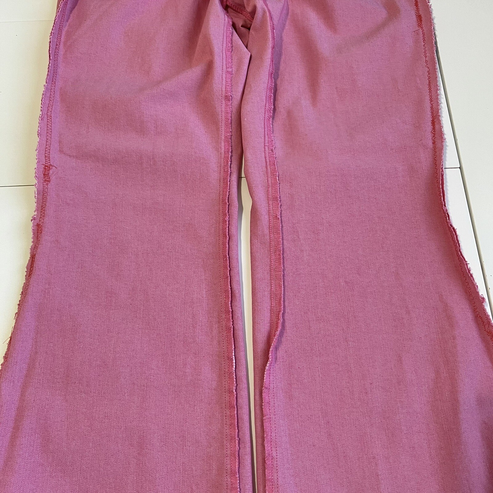 Vtg L.A.Blues women stretch Jean 36X28 Tailored HighRise Flared 70s Hippie Retro