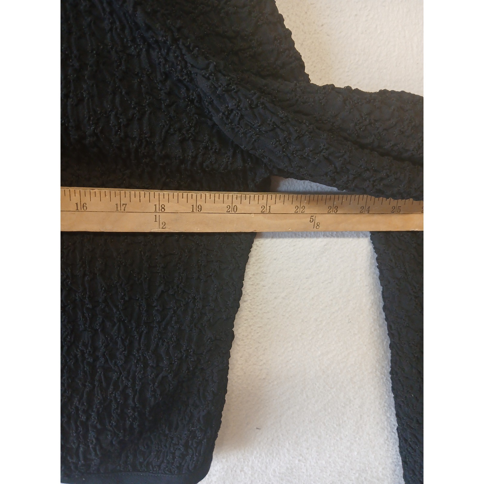 Vtg Double D ranch wear button up sweater padded shoulder small tree textured