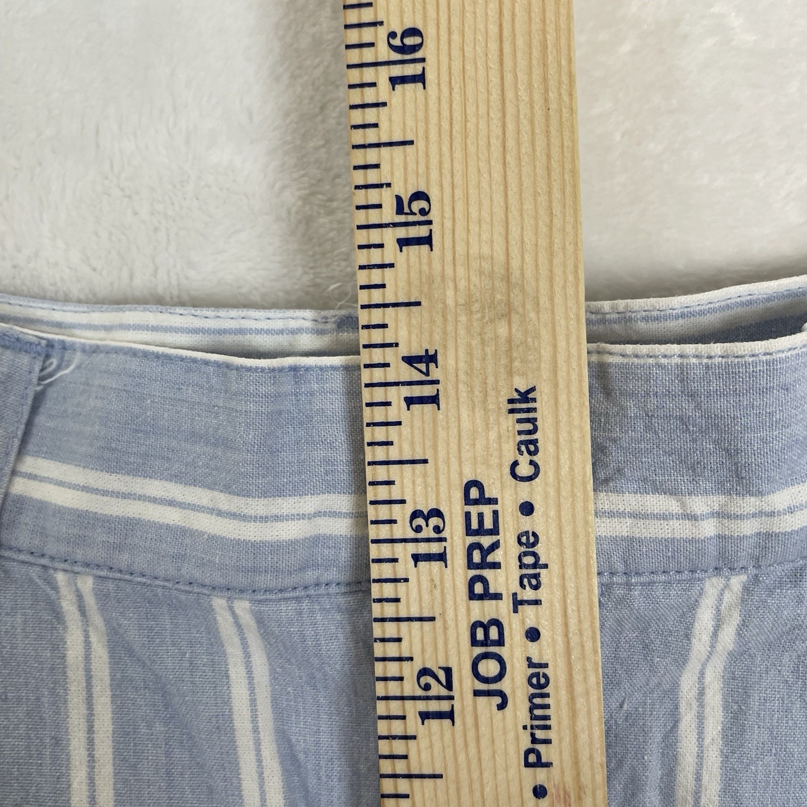 AJ Brandon 80’s Pleated Shorts(13/14) and Shirt(L) Vintage Set Blue and White