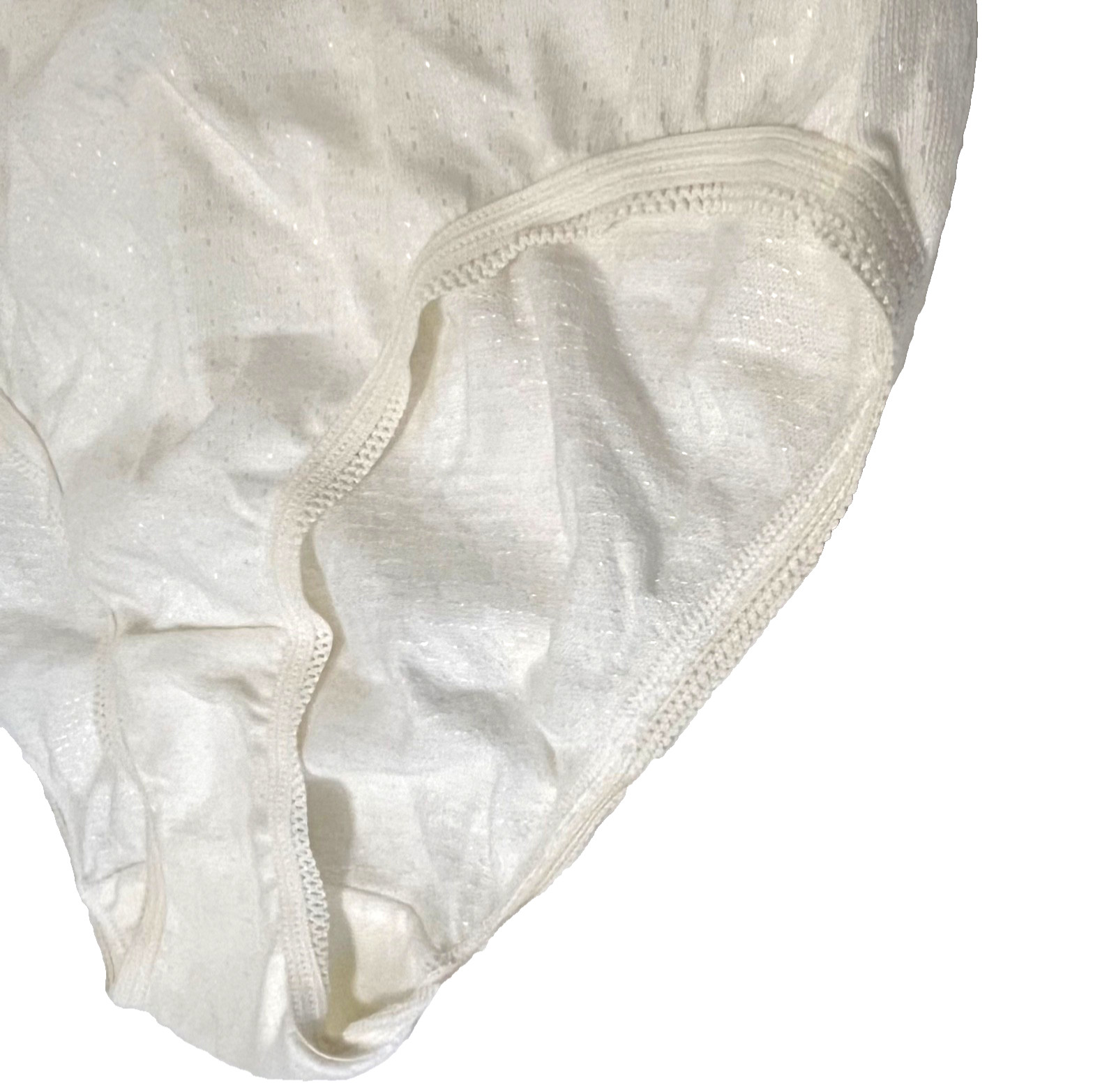MAIDENFORM Vtg Wise Buys White Cotton Polyester Brief Panties Size 5 40665 NWT ❤