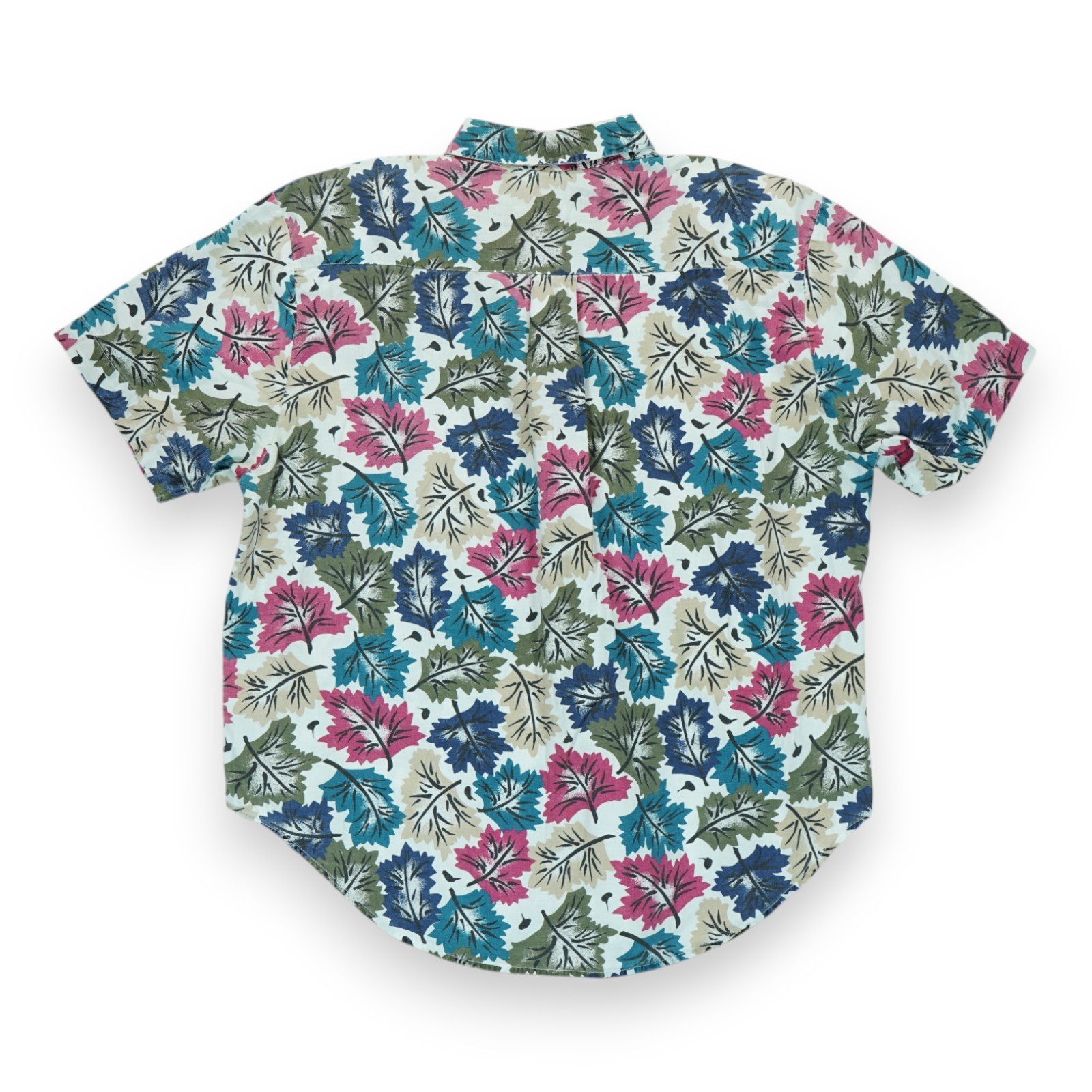 Vintage 90s Cherokee Women’s M Petite Short Sleeve Button Up Shirt Floral