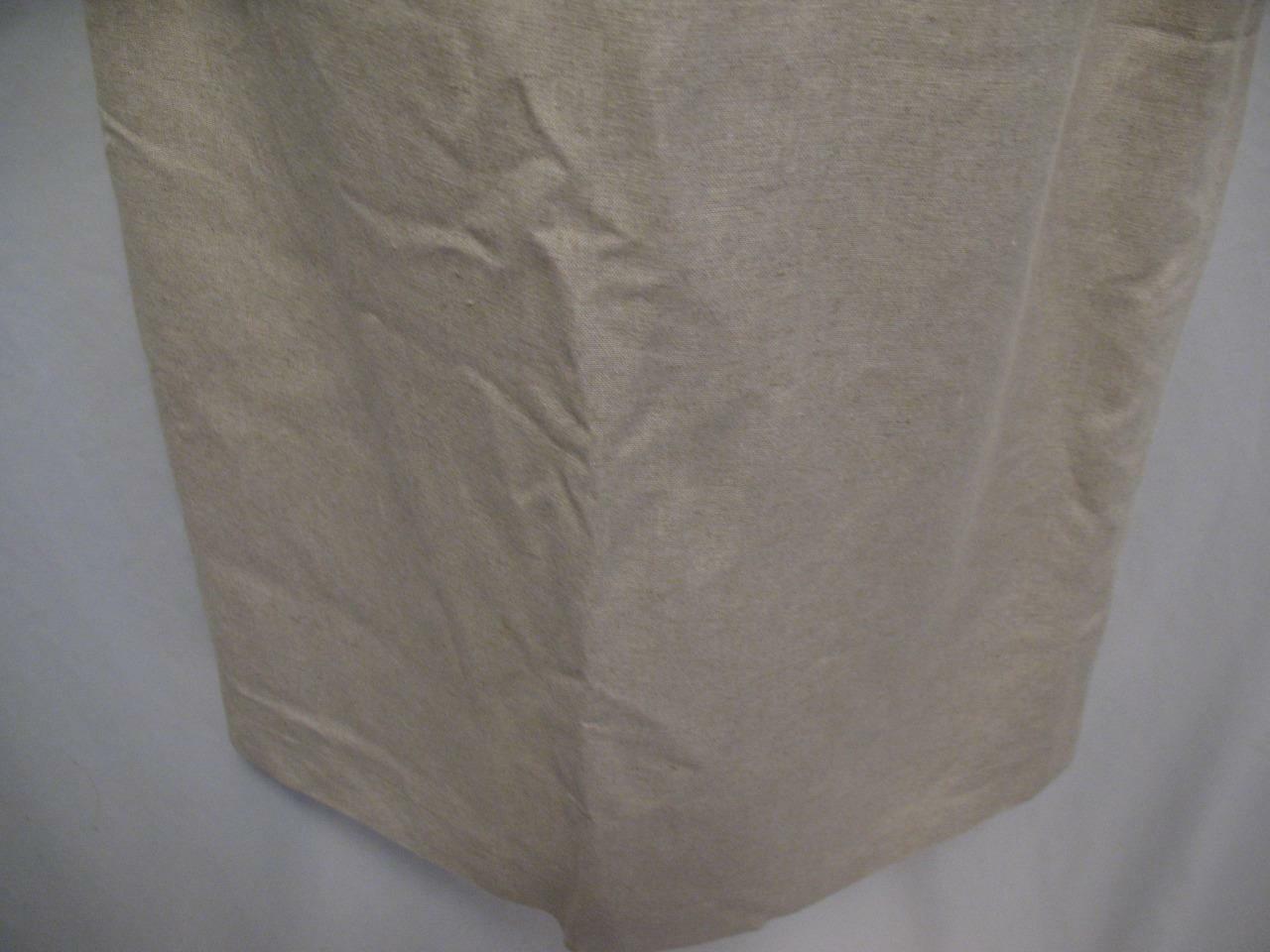 Vintage Harve Benard Holtzman Size 4 Linen Pencil Dress Lined Sheath Sleeveless
