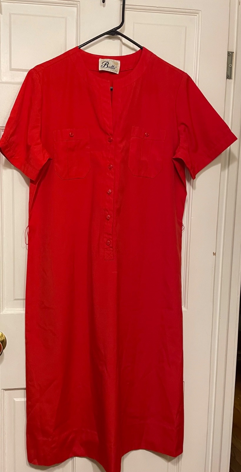 VTG Butte Red Midi Dress