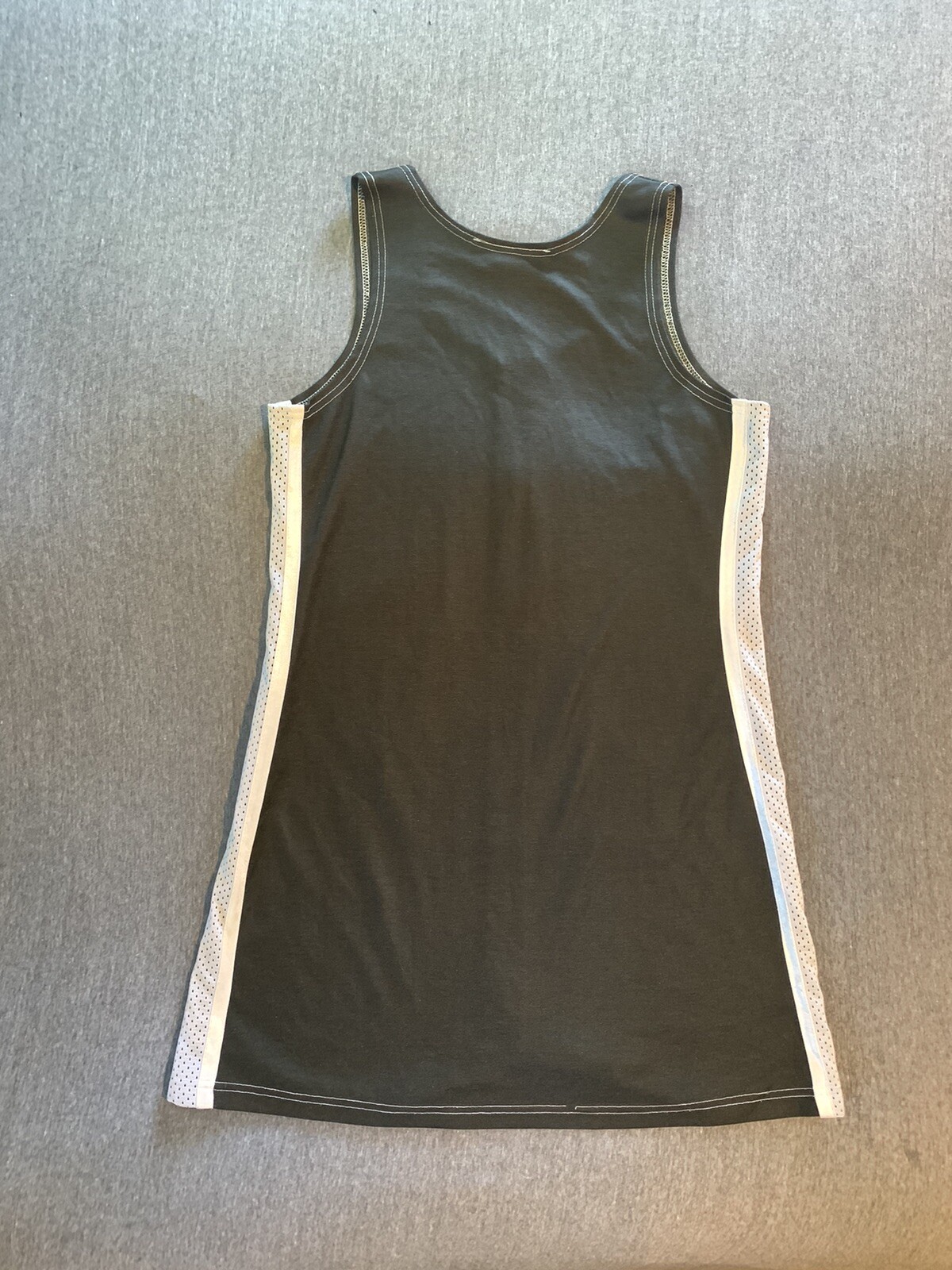 Vintage 90s Raver Dress Light Reflective Cyber Goth Club Kid Mod Futuristic