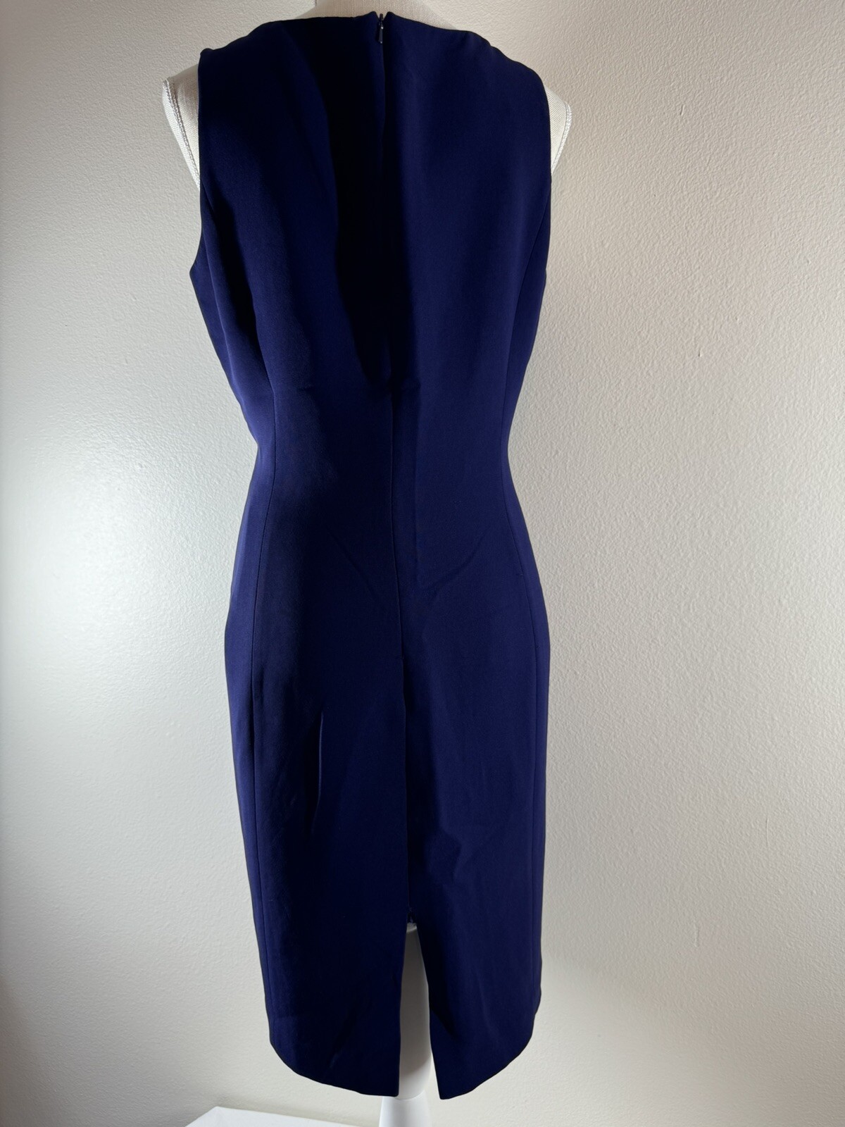 Vtg Y2k Shift Dress Jones New York Purple V-Neck Size 12