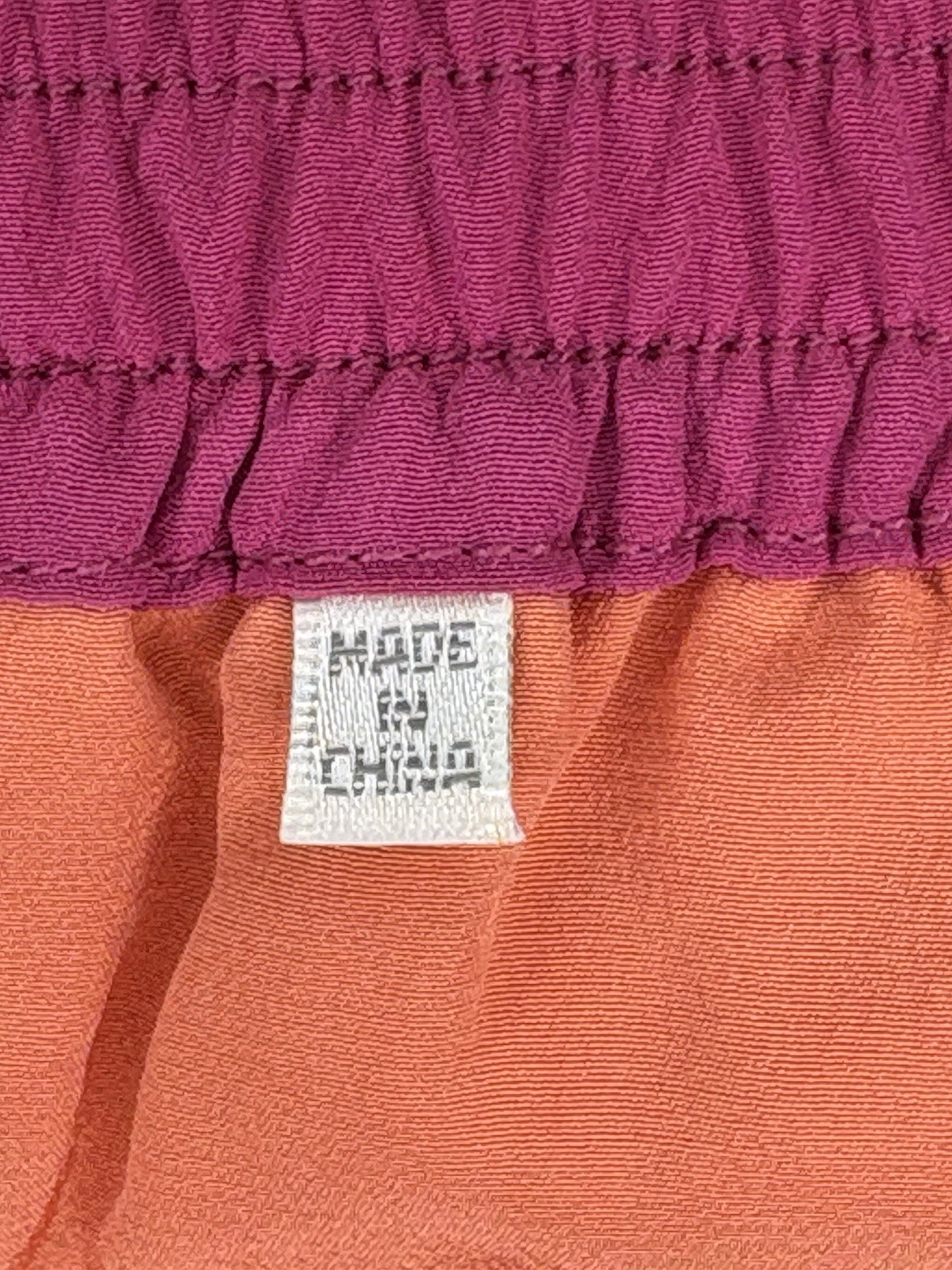 100% Silk Twelfth Street By Cynthia Vincent Orange & Pink Pants Size S