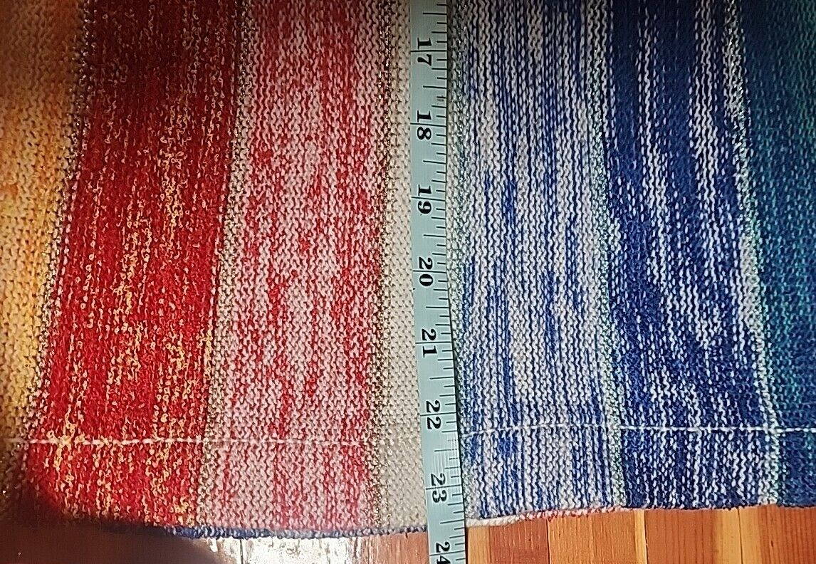 1970’s Organically Grown Sweaters by ARPEJA Rainbow Turtleneck (M/L? READ)