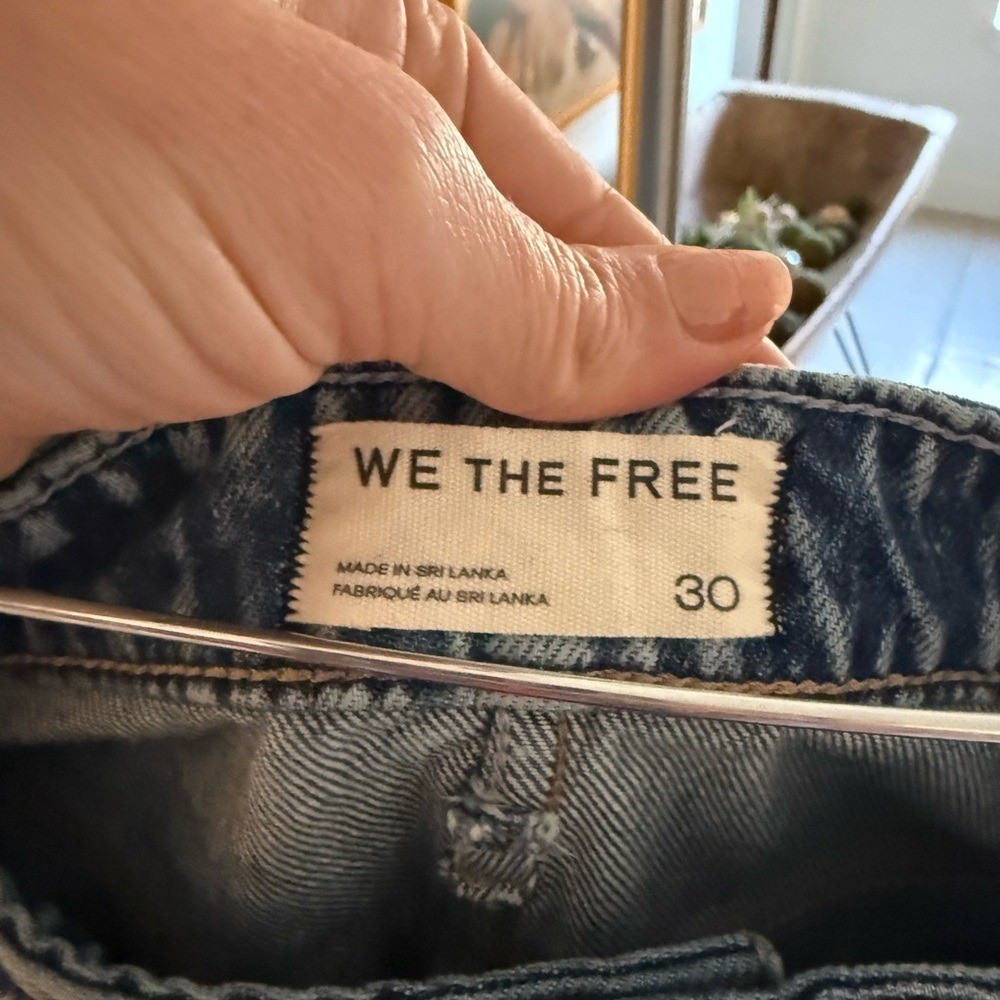 Free People $128 We The Free Maxi Denim Skirt Size 30 (size 8 or 10) NWT
