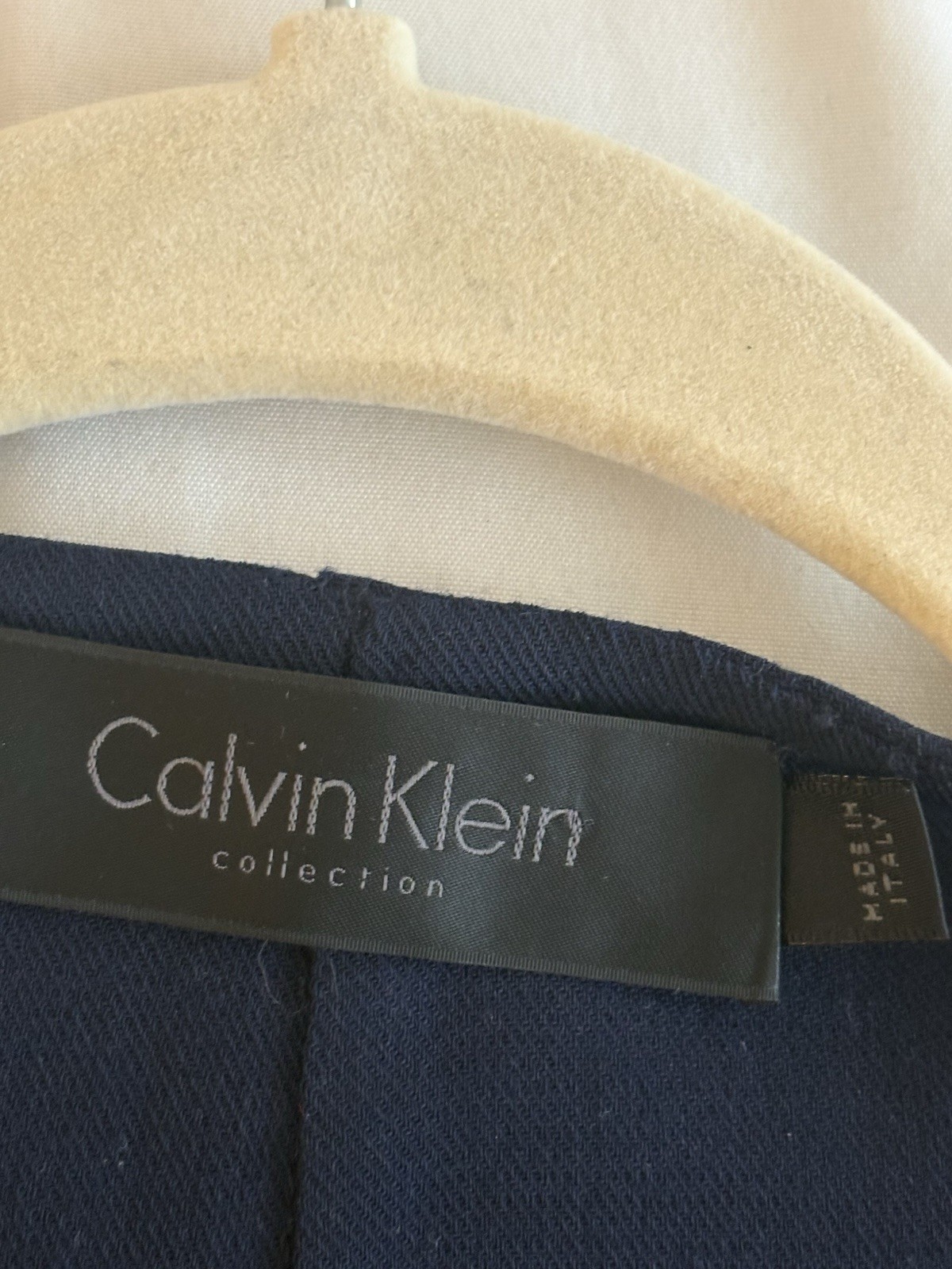VINTAGE 90s CALVIN KLEIN COLLECTION ITALY 2 PIECE DRESS/JACKET MINIMALISM CBK