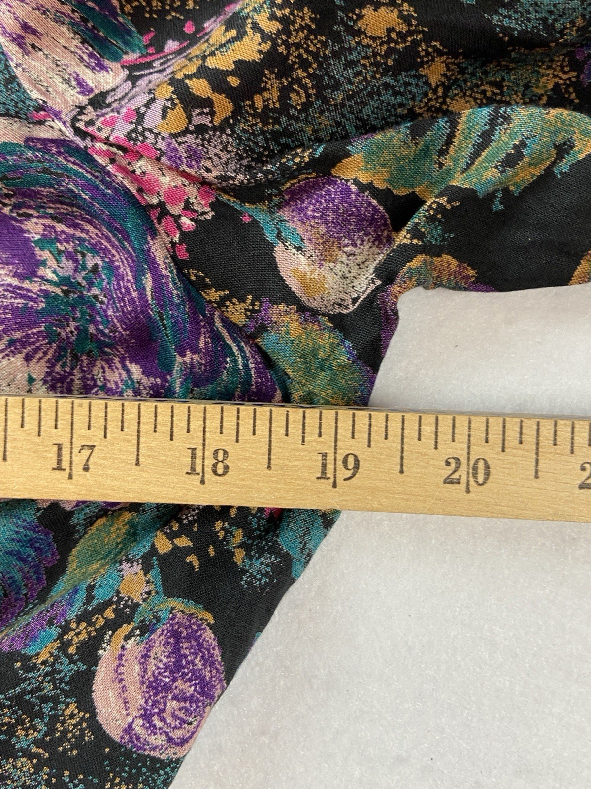 Vintage 1980’s Womens Prairie Cottagecore Turquoise Multicolor Dress Size S