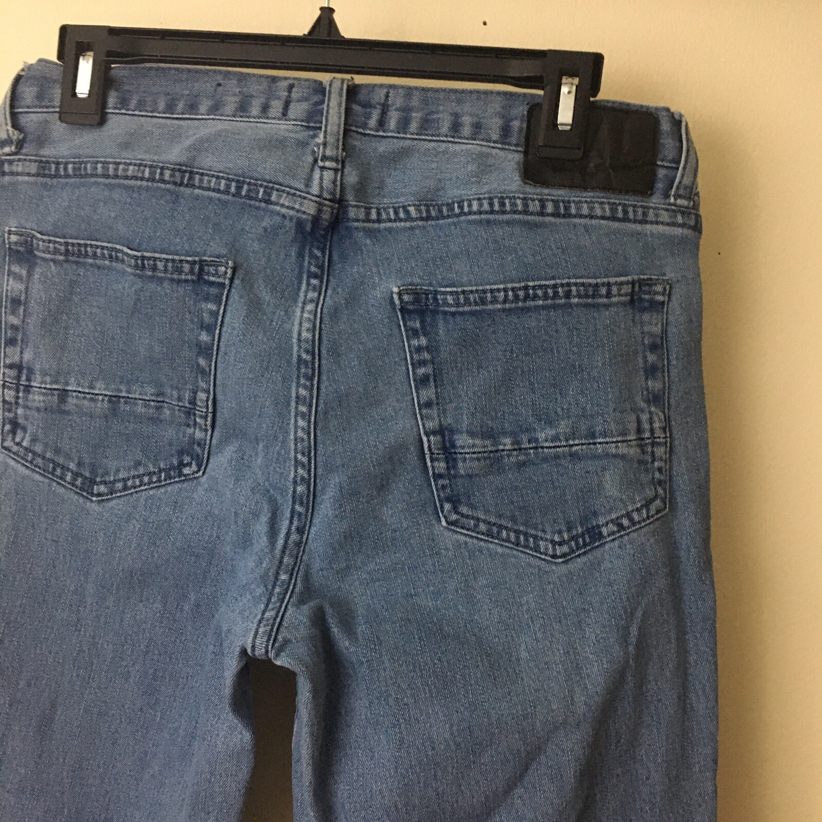 Pacsun Jeans Women 31×28 Slim Tapered Stretch Light Wash High Waist 90s Mom Y2k