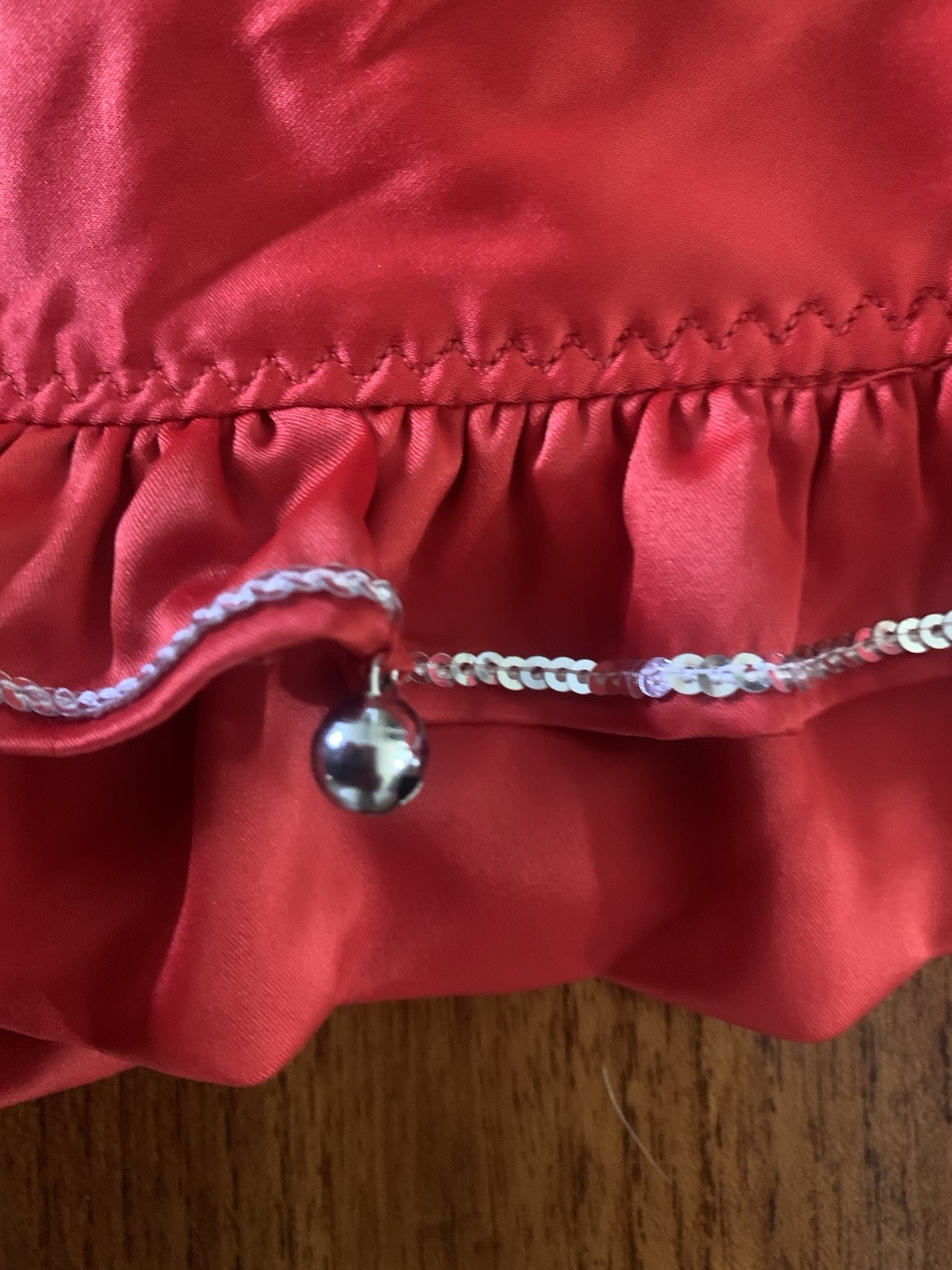 Vtg Victoria’s Secret Sexy RED Jingle Bell Holiday Lingere Size 36C & Stockings