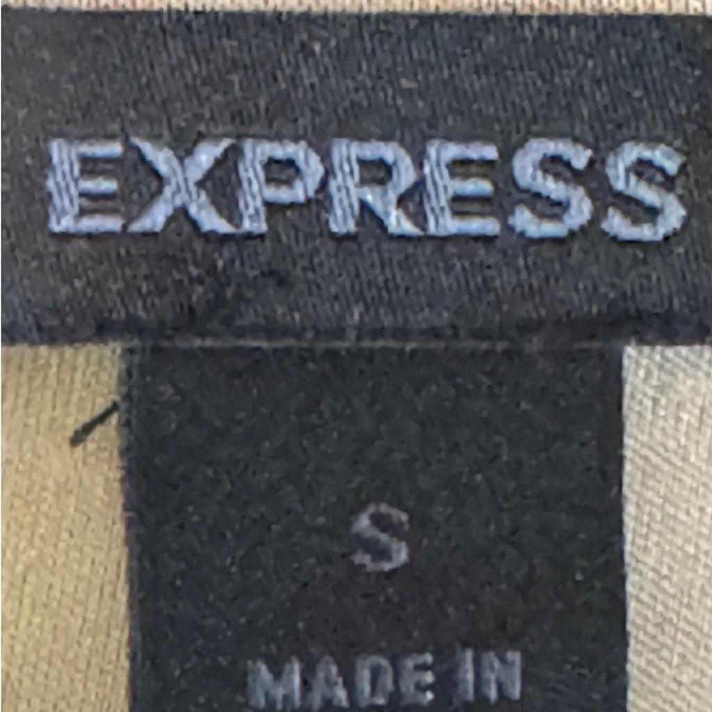 Express, Gold Foiled Dot Vintage Dress. Size Small. Great Condition. Holiday