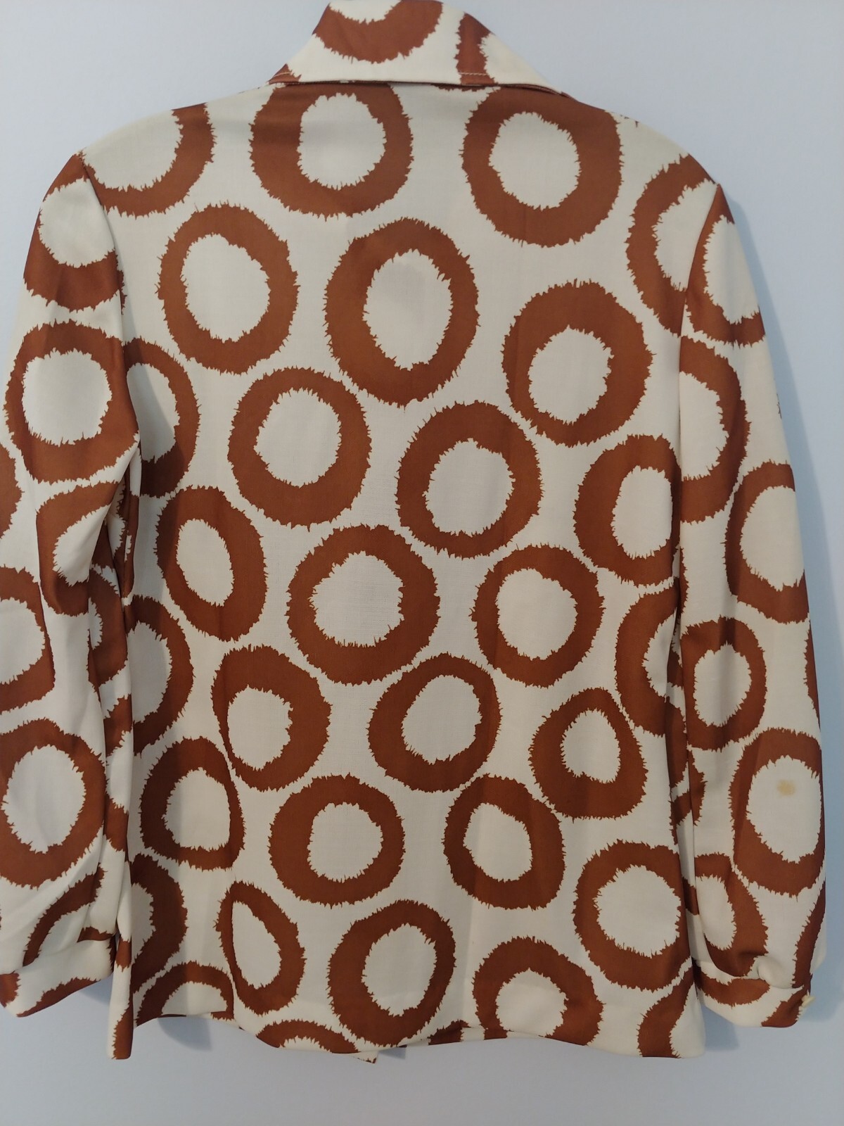 Vintage Stage 7 Dacron Poly Blouse. Darted Bust. Size 10