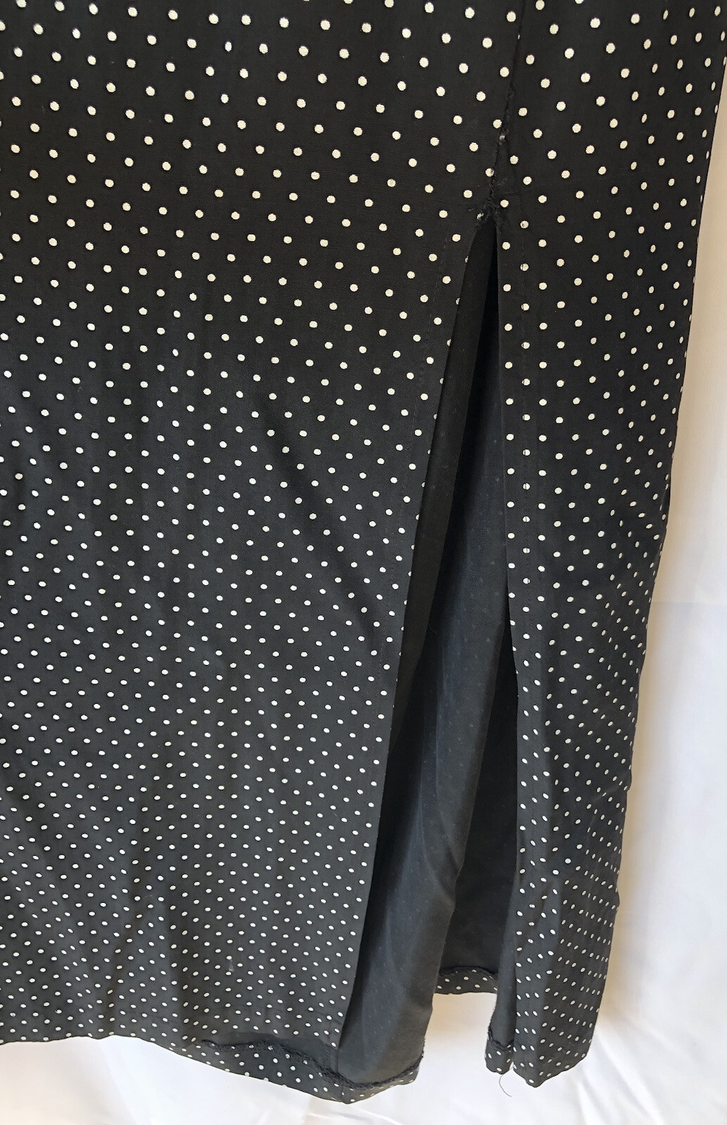 Blondie and Me Retro Vintage Style Halter Neck Pencil Polka Dot Dress Size 9-10