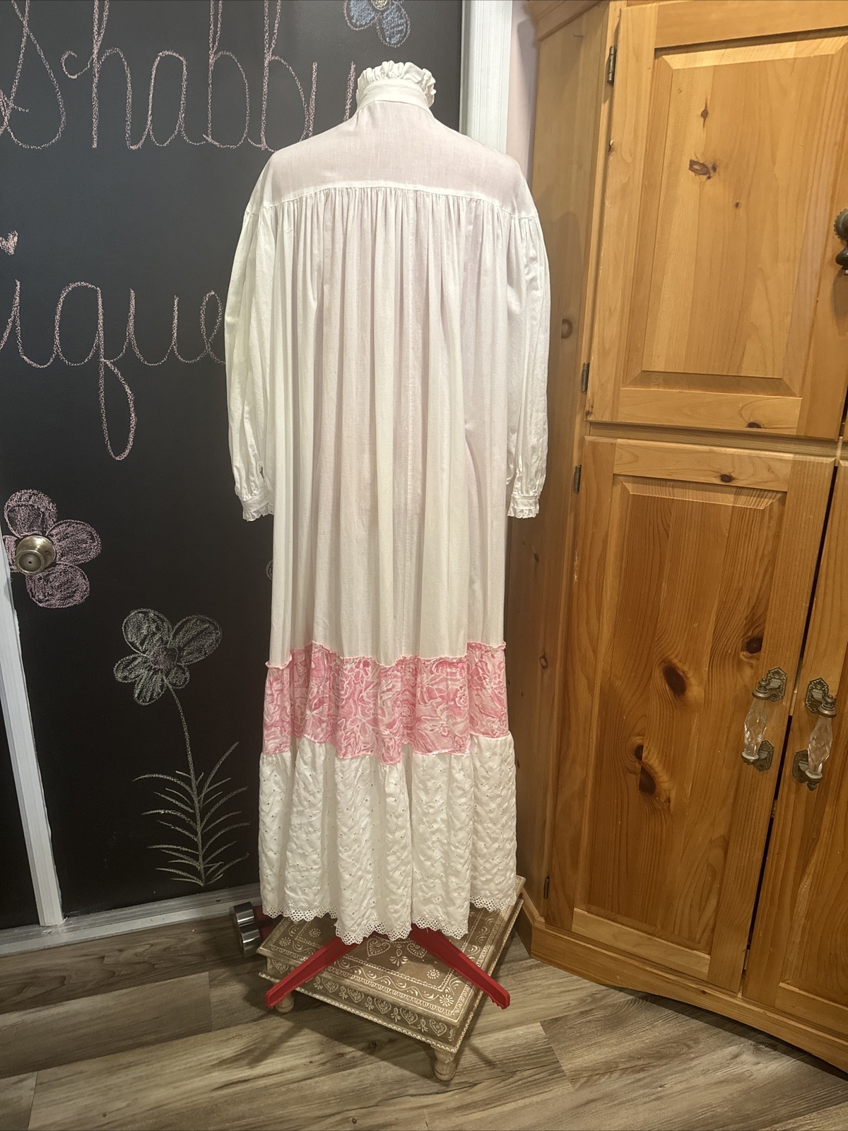 Vintage Body Drama Lingerie/Boho inspired kimono/ Nightgown Size L/XL