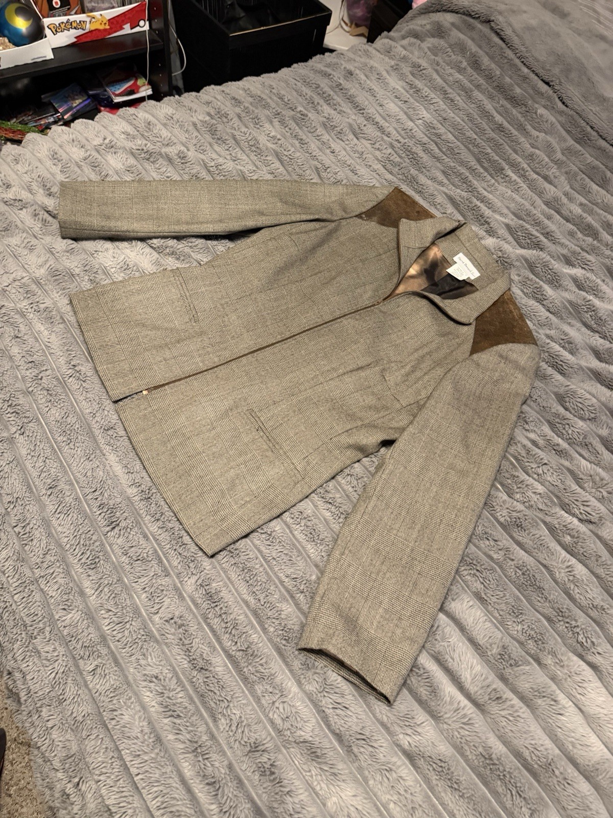 Vintage Harve Benard Wool Full Zip Blazer Jacket Womens 12