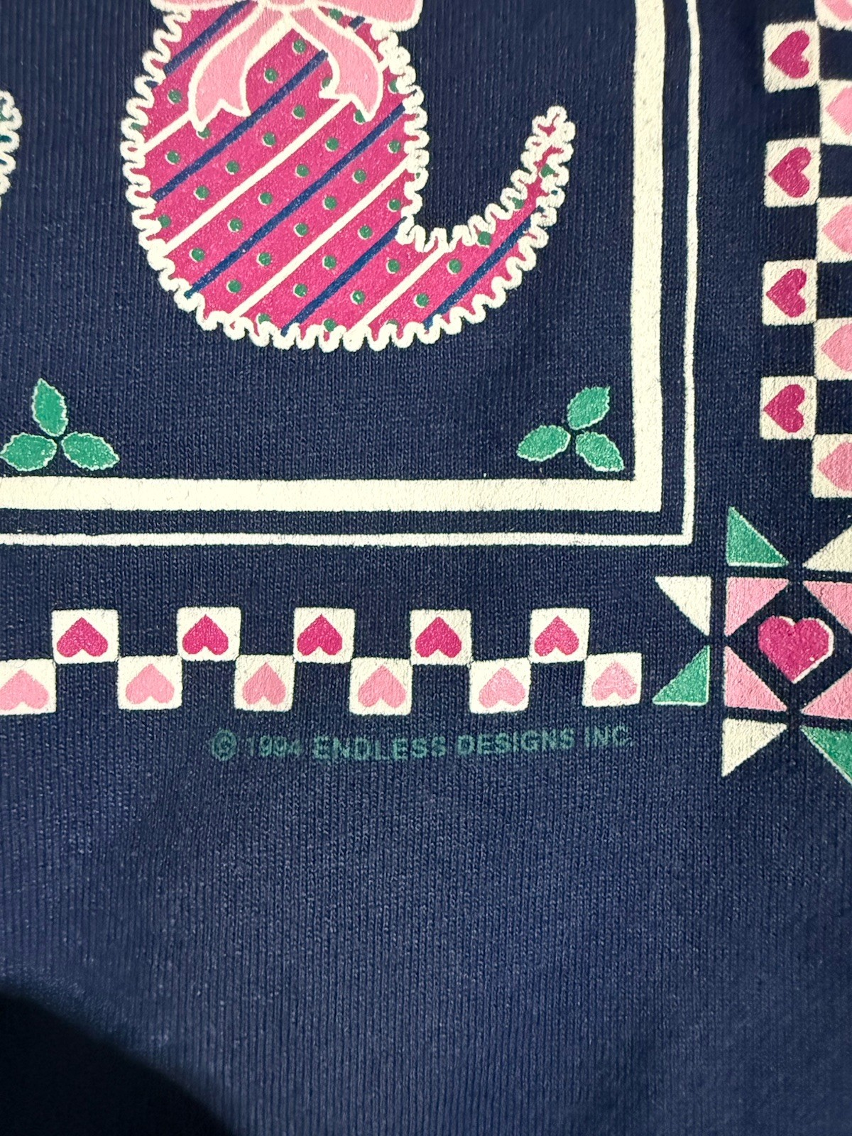 Large True Vintage T-shirt Cats Endless Designs 1994 Collared 1990s