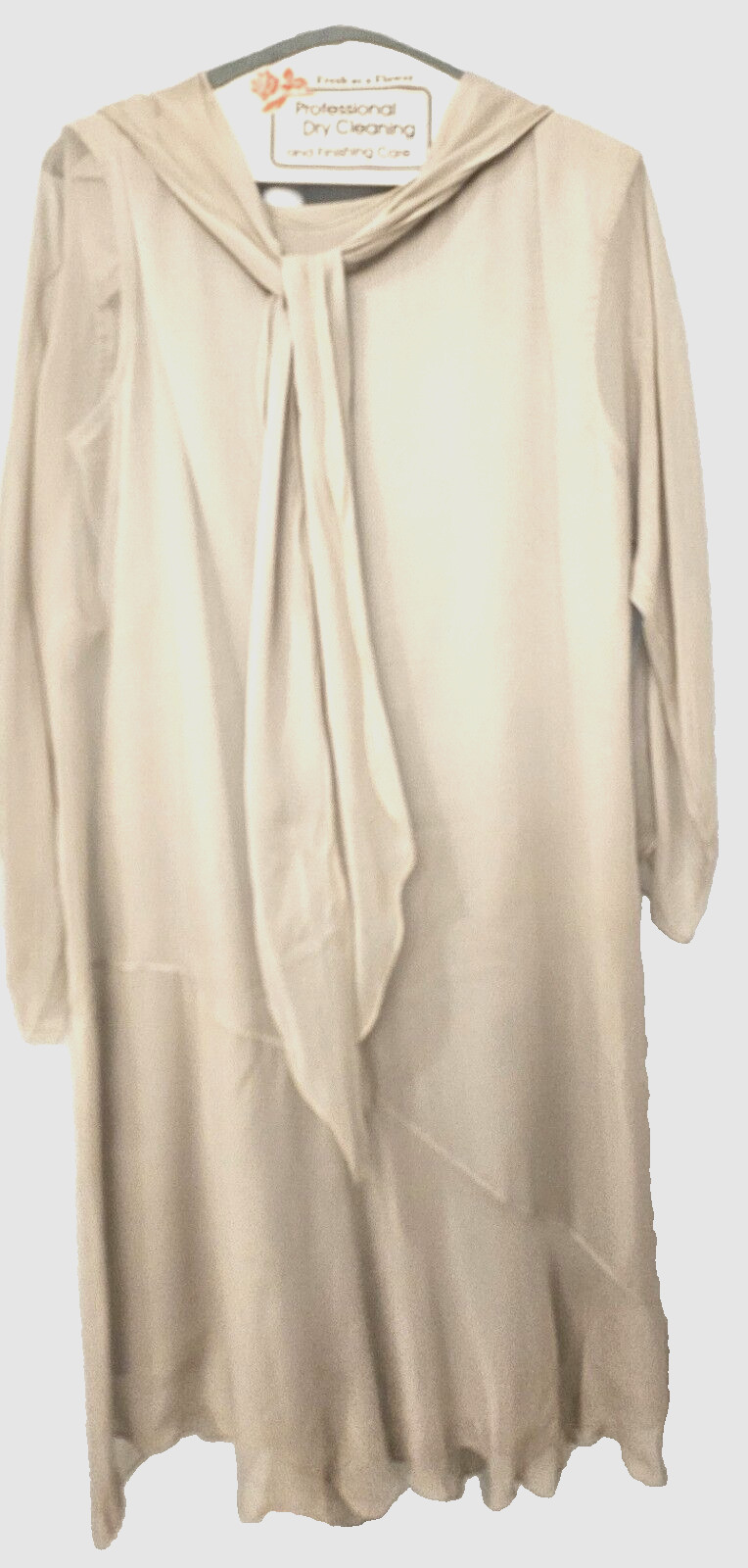 Holly Harp 1960s/’70s vintage rock-chick chic silk chiffon/charmeuse dress sz S