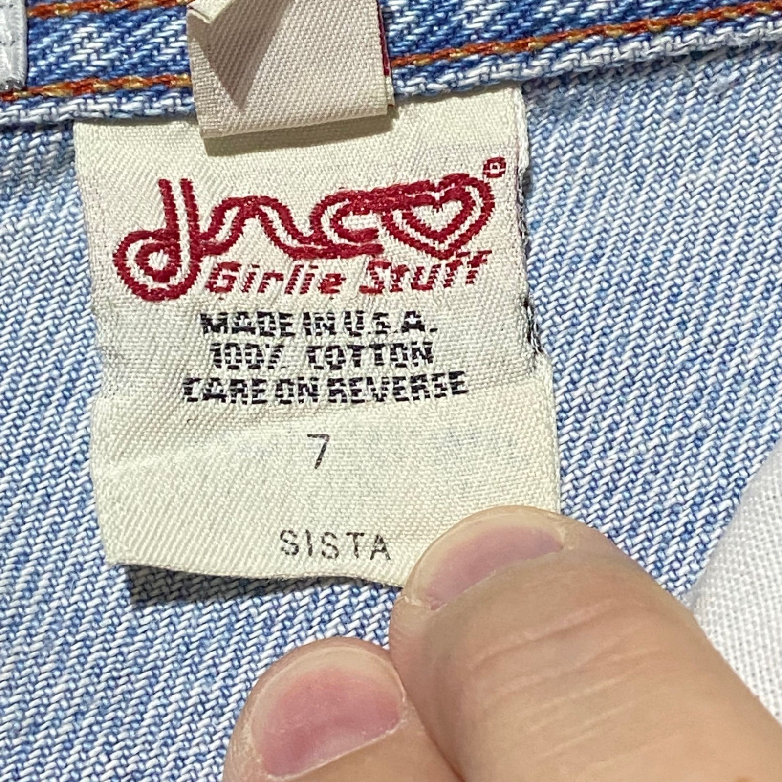 Vintage JNCO Sista Girlie Stuff Wide Leg Jeans Light Wash 90s Skater Size 7 USA