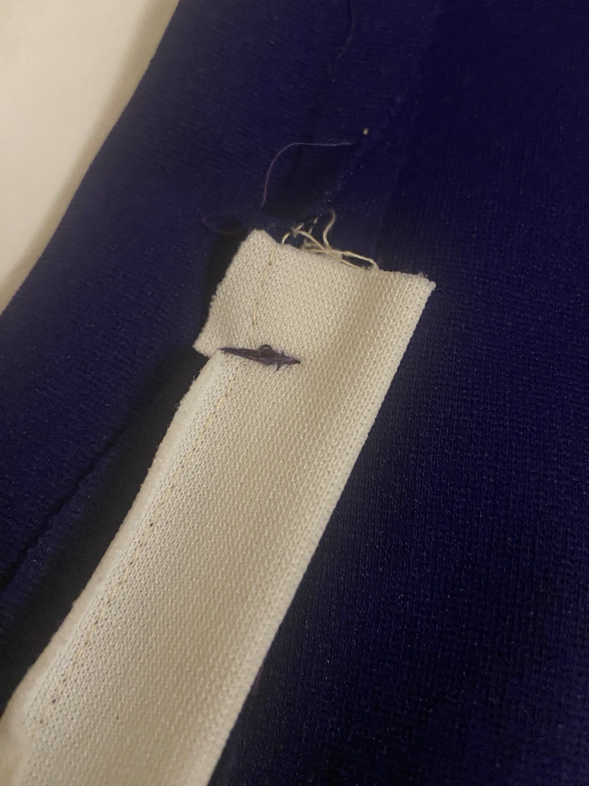 Vintage 60’s cheerleader Supply Co Inc Purple,yellow & White Cheer Skirt