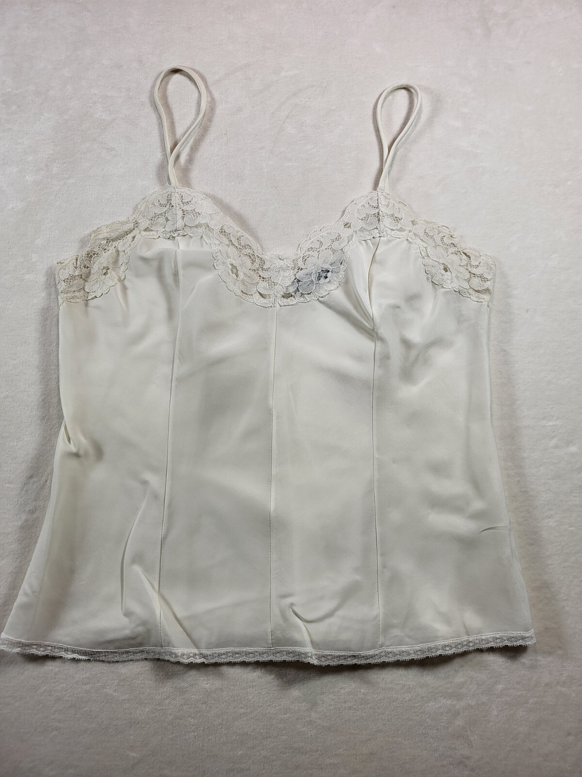 Vintage Lady Lynne Cami Women’s S Camisole Polyester Rayon Nylon USA Union Made