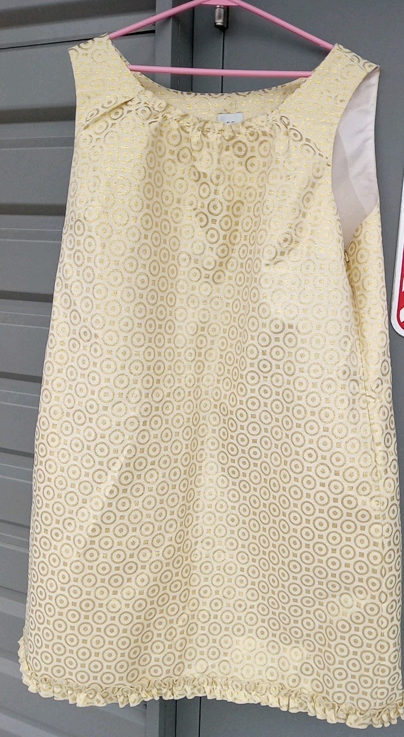 Vintage 90’s Sarah Campbell Tafetta Pullover Dress Size 22, New With Tags!