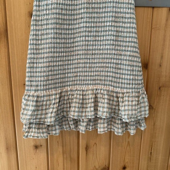 Veronica Beard Size 2 Cici Smoked Gingham Dress