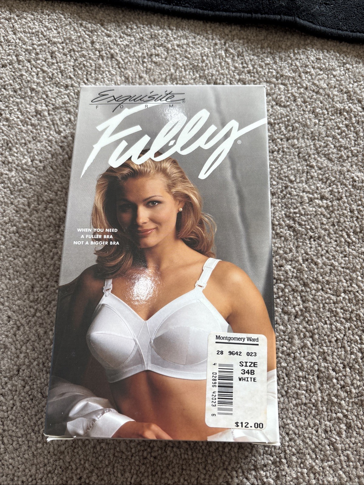Vtg NIB White exquisite form bra size 34B style 532