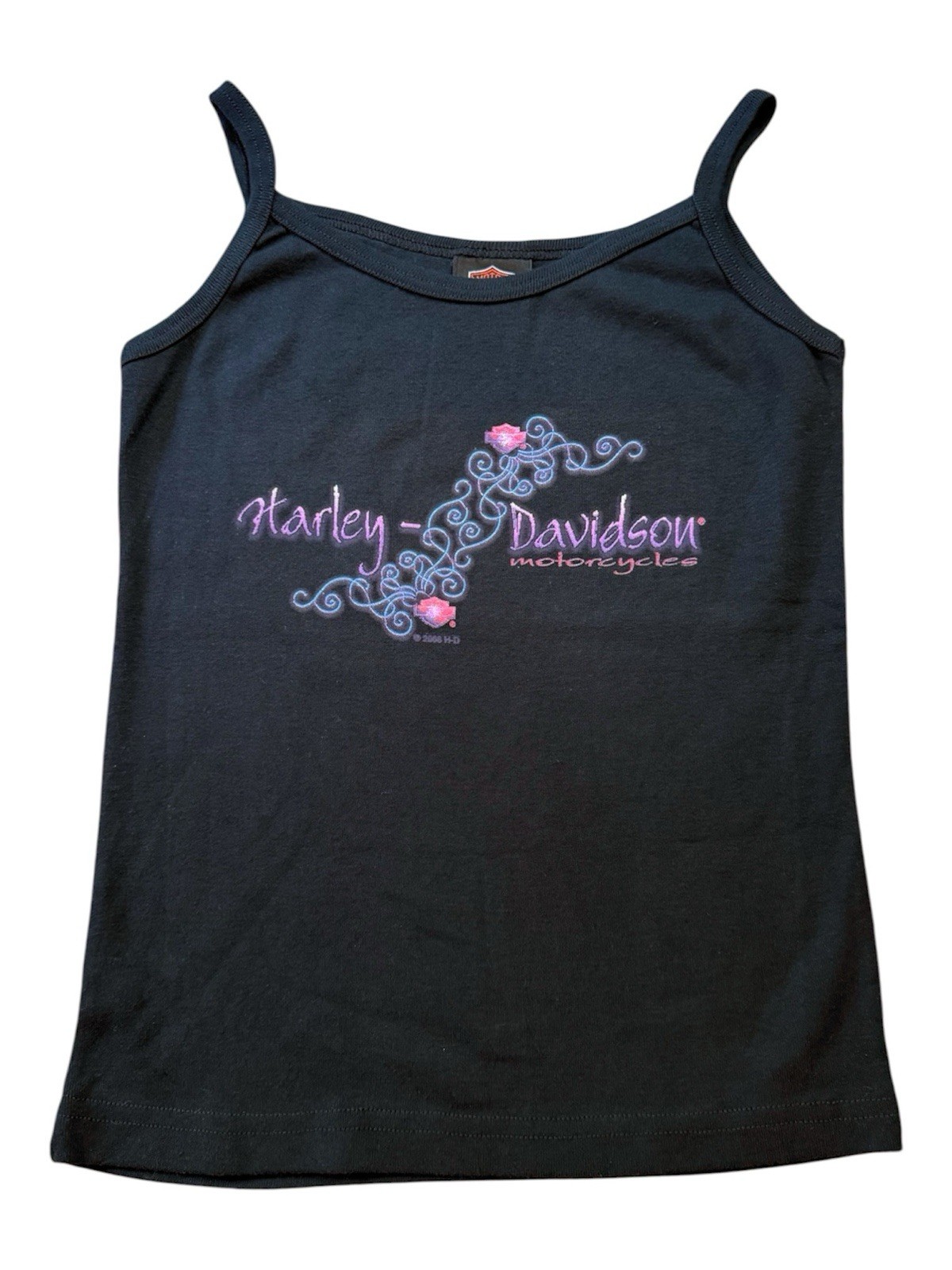 Vintage Y2K Harley Davidson Motorcycles Camisole Tank Top Size S/M