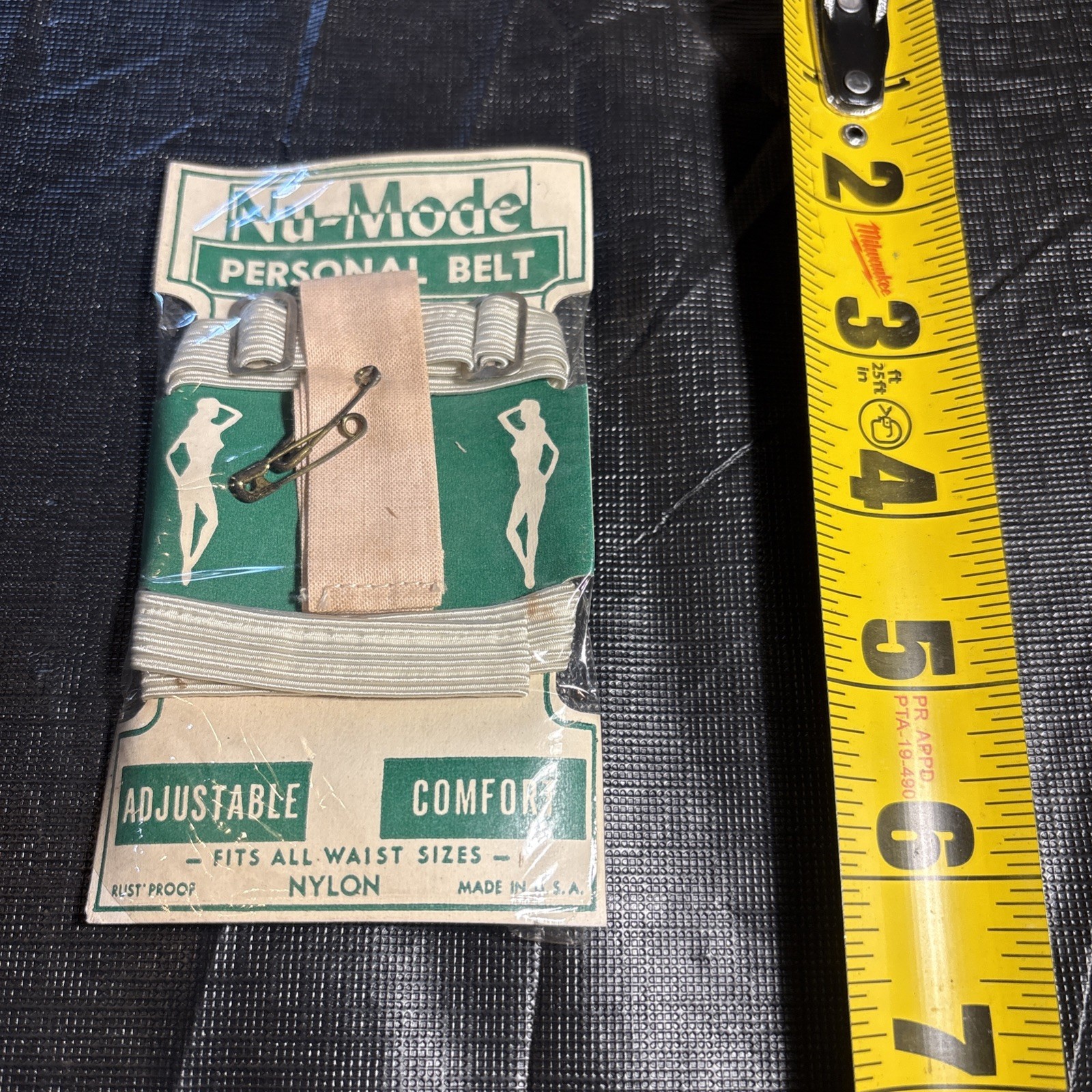 Vintage 1950s NU-MODE Personal Sanitary Belt – Feminine ORIGINAL PACKAGE UNUSED
