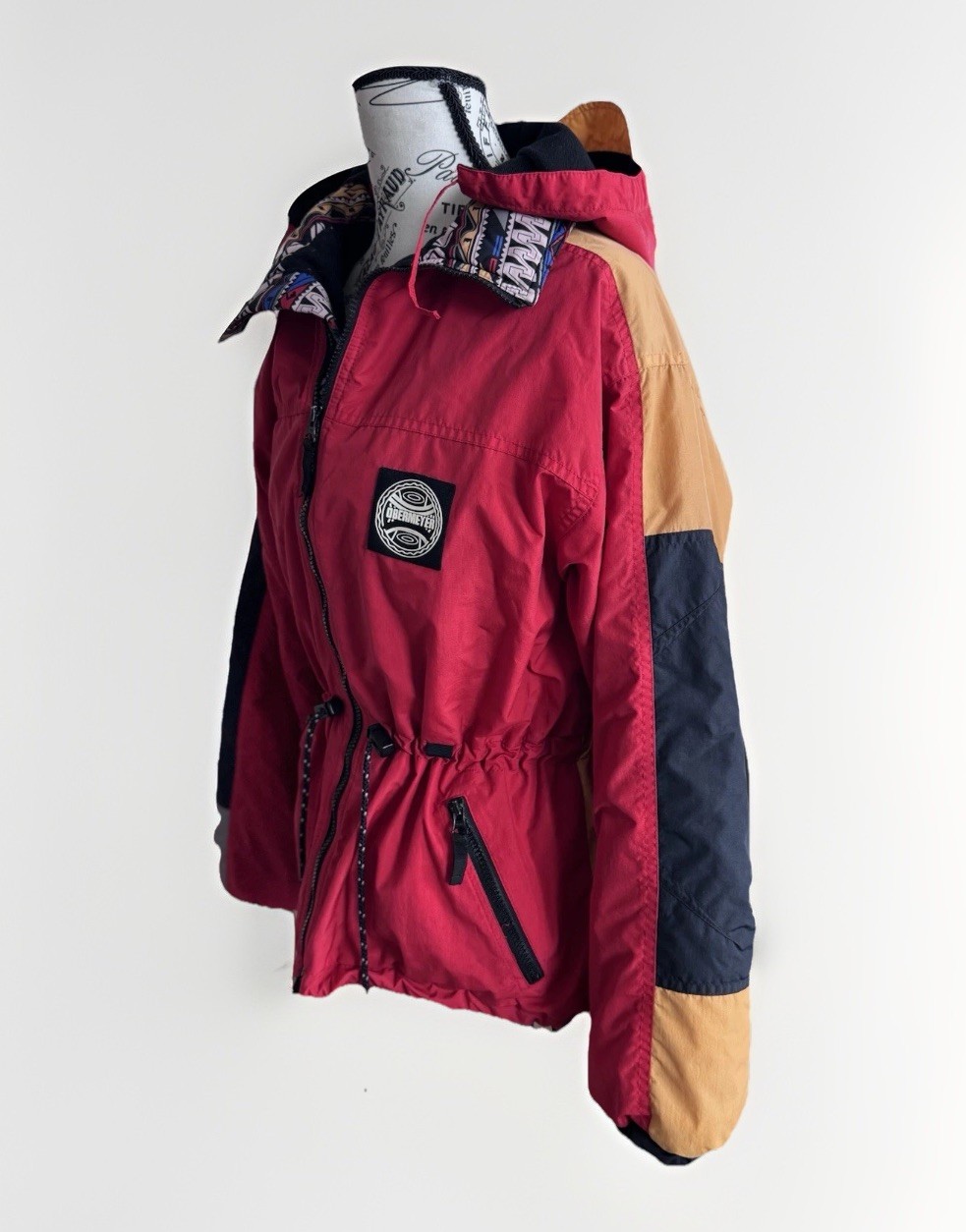 Vintage 80s 90s OBERMEYER Color Block Puffer Outdoor Ski Jacket Juniors/ Women’s