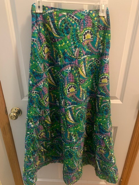 Vintage 1970’s McMullen Sportswear Belted Maxi Skirt