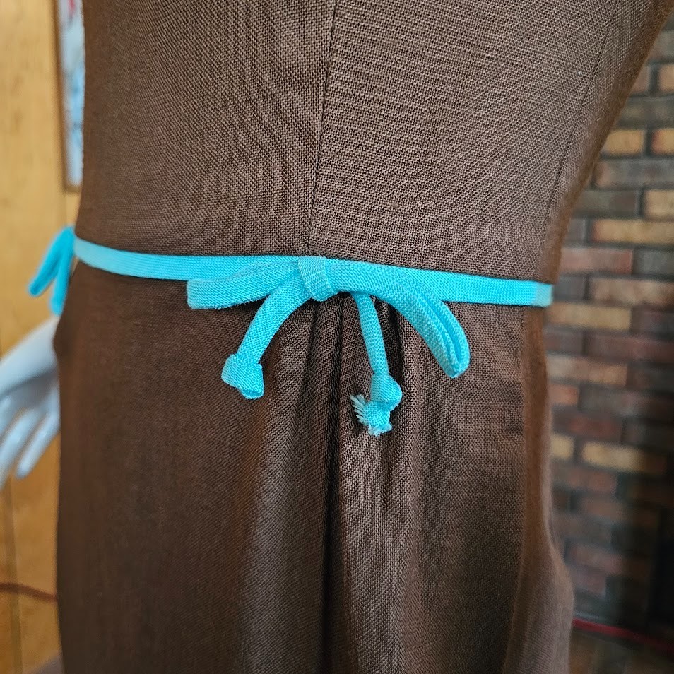 Vtg 60s Mod Preppy Micro Mini Bobbie Brooks Cocktail Party Go Sheath Dress XS/S