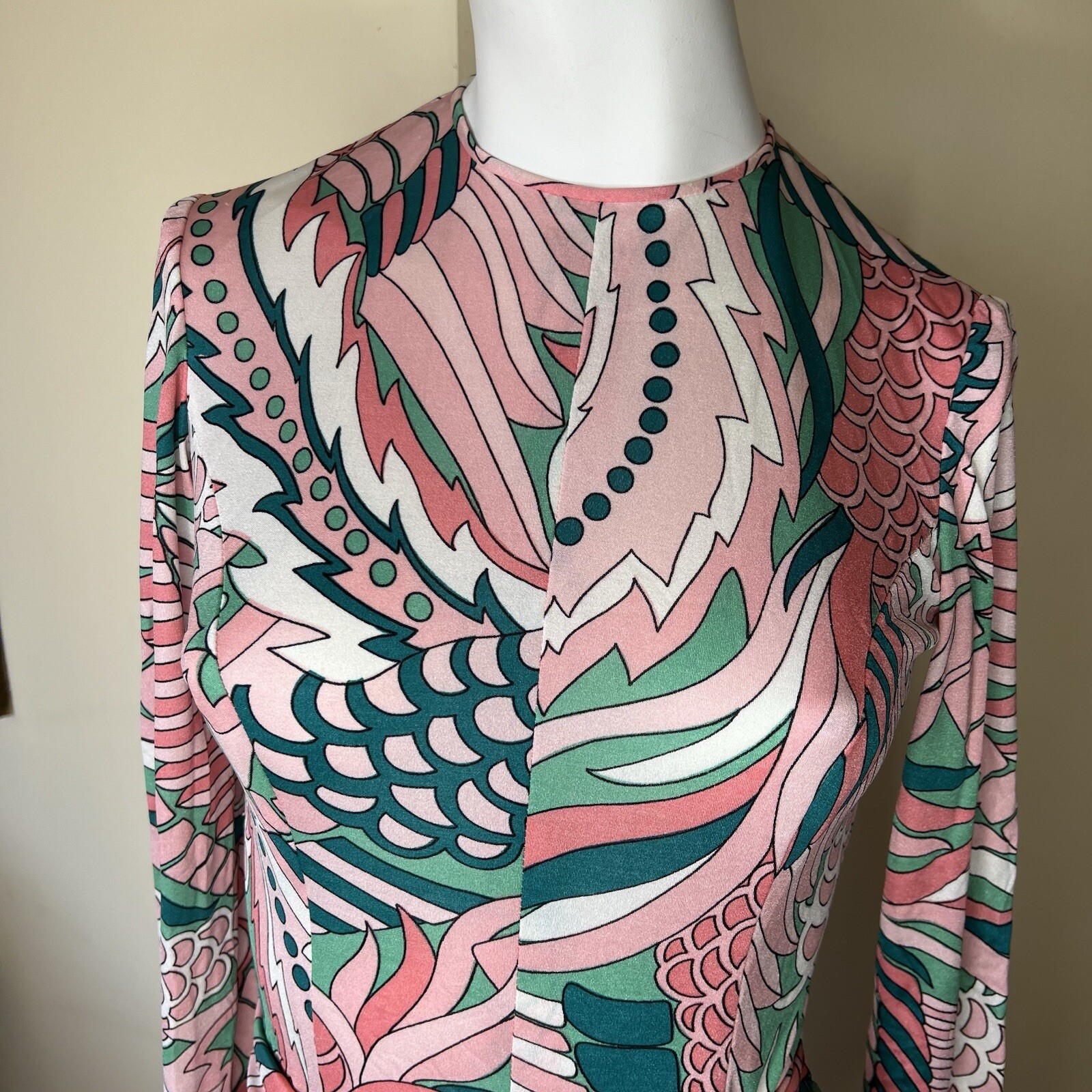 Rare Vintage La Mendola Dress Made In Italy Size 42