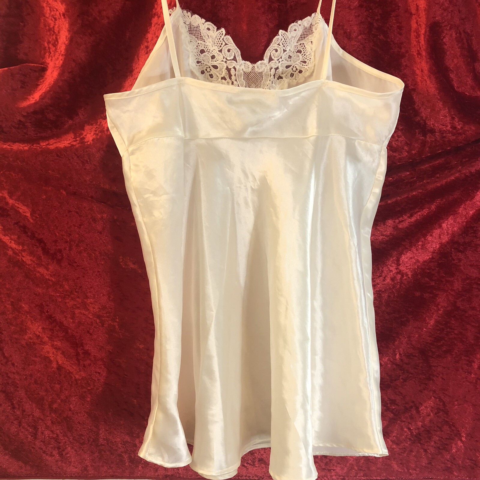 Intimo Amore Nightgown And Sheer Robe Vintage Size Small Ivory Negligee Chemise
