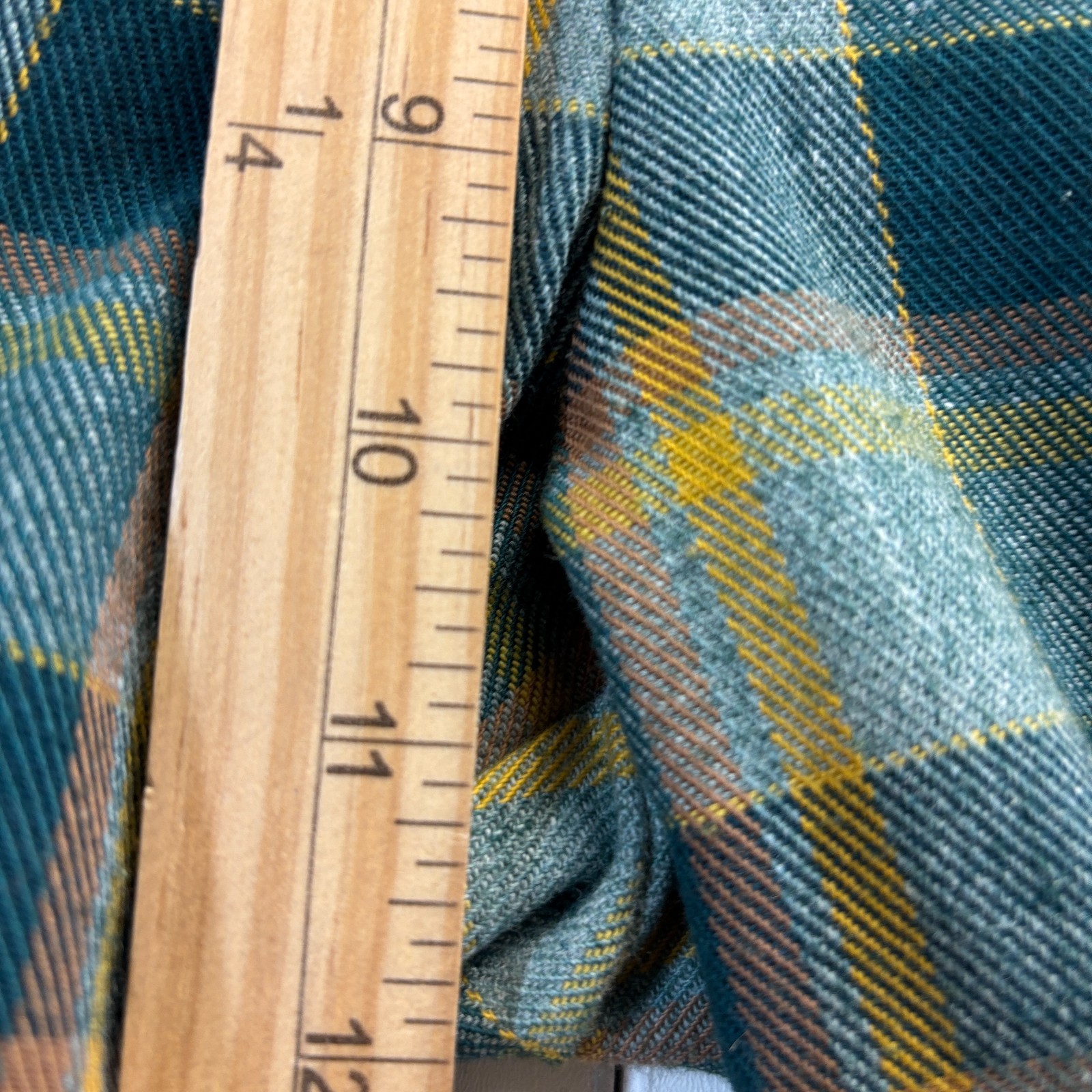 VTG Farah Unisex Retro Plaid Wool Blend Cuffed Pants Size 30 Academia Classic